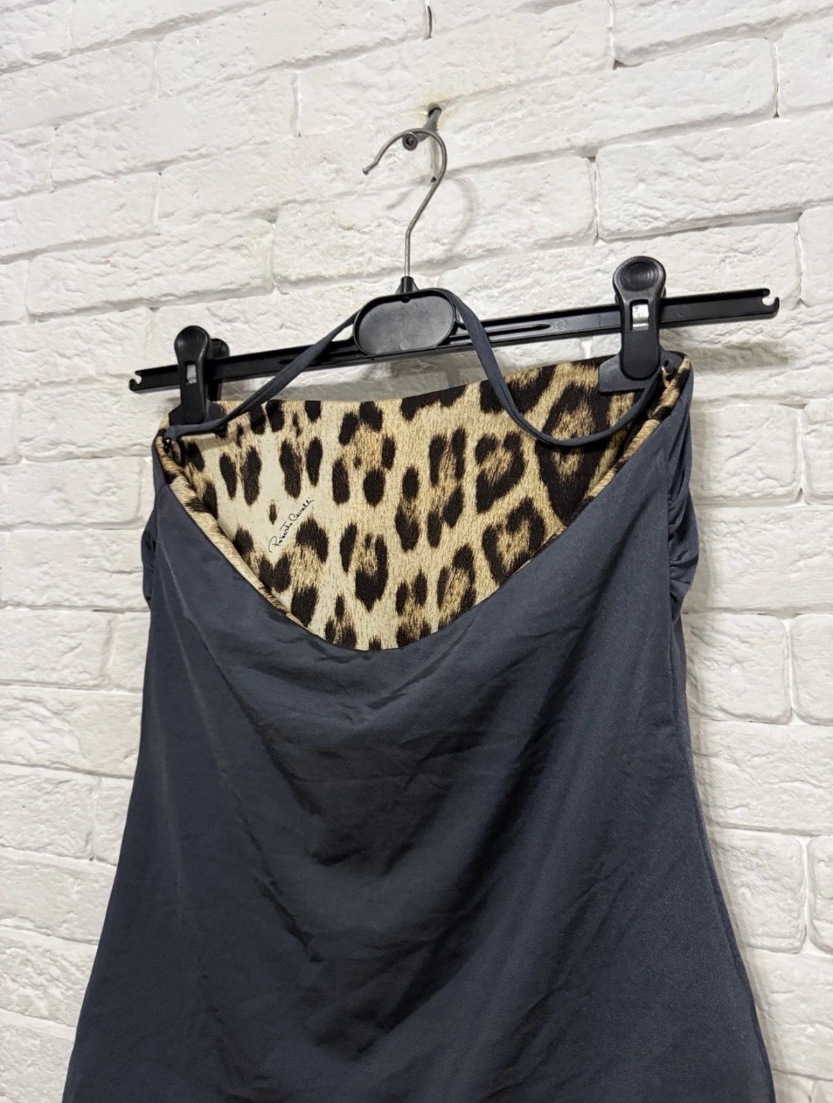 Roberto Cavalli Roberto Cavalli Double Sided Tube Top Leopard Pattern Sz M Size M / US 6-8 / IT 42-44 - 13 Thumbnail
