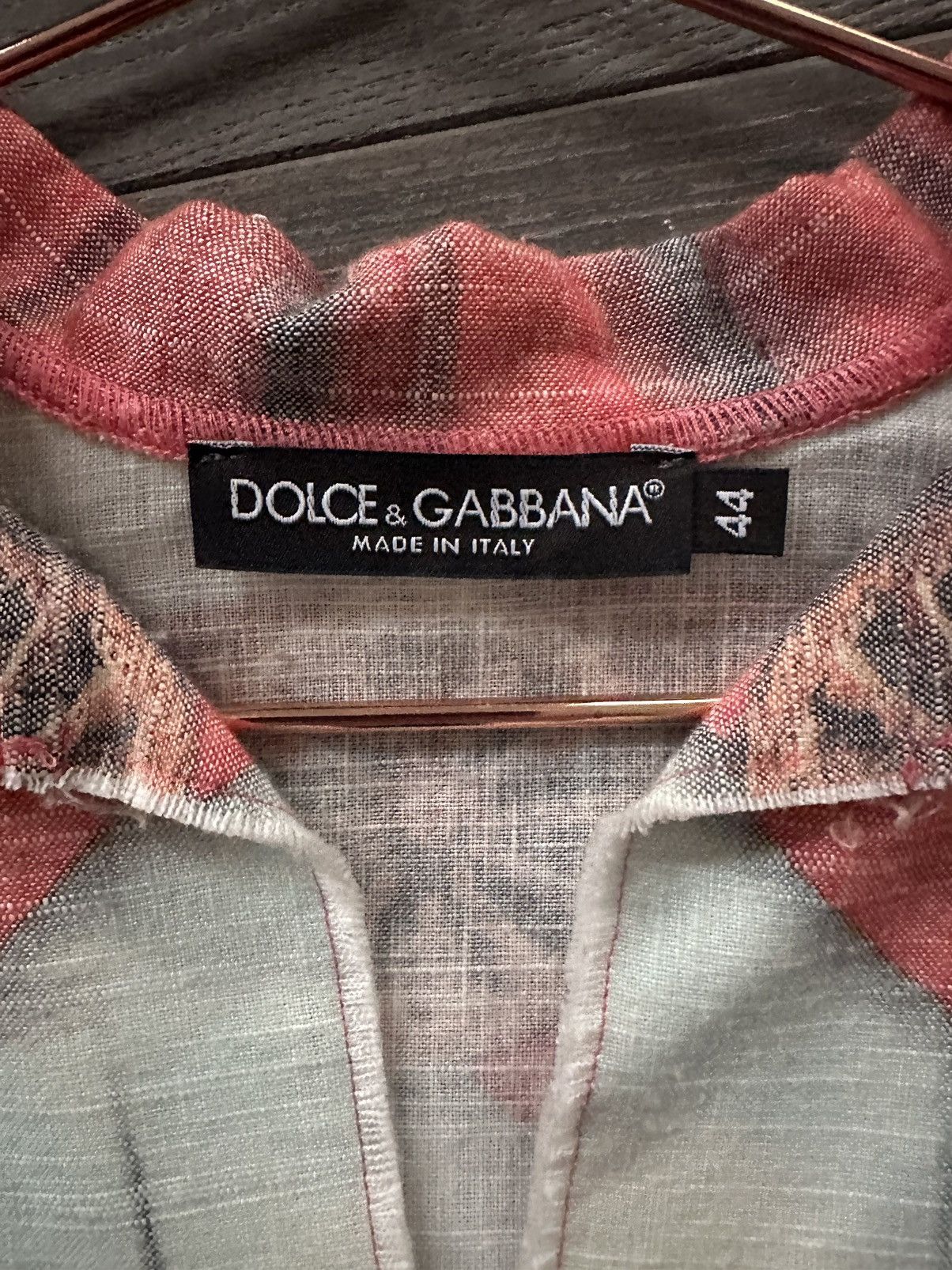 Dolce & Gabbana Dolce & Gabbana Renaissance Painted Tunic Size US S / EU 44-46 / 1 - 3 Thumbnail