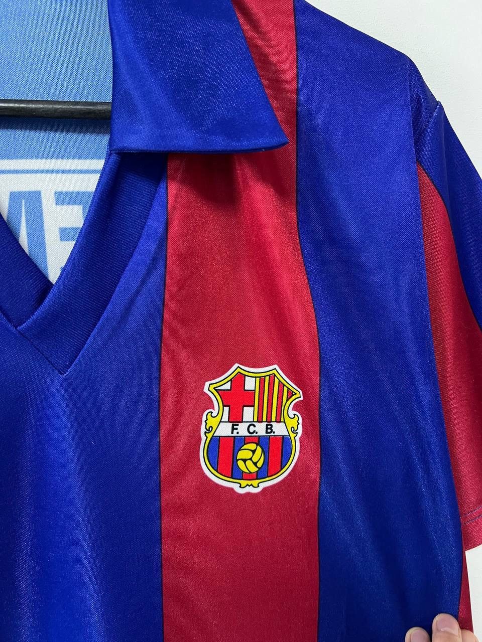Other Vintage 90s Barcelona #4 Koeman Soccer Football Shirt M/L Size US L / EU 52-54 / 3 - 9 Thumbnail