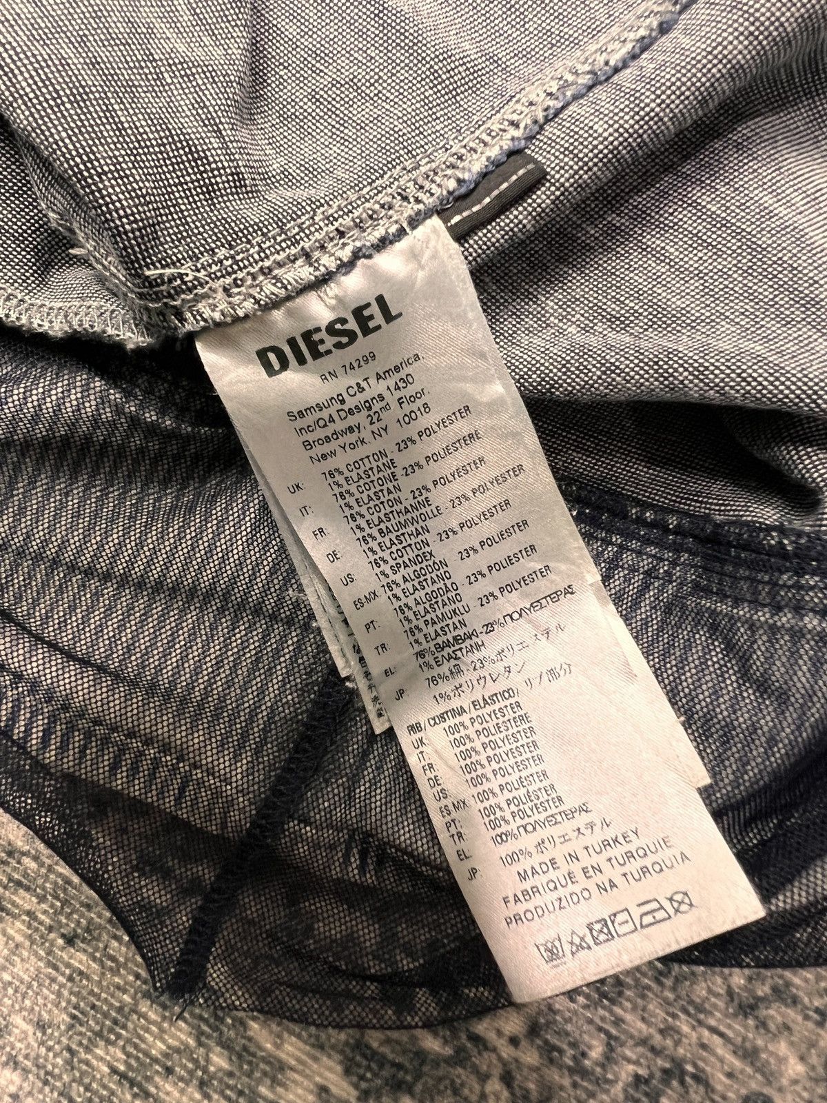 Diesel Diesel Denim Tops Long Blouse Size S / US 4 / IT 40 - 10 Thumbnail