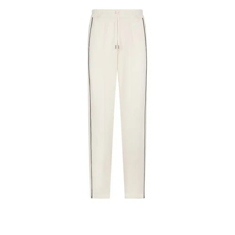 Tom Ford o1loc1c0625 JAL010 Jersey Tracksuit Pant in Off White Size US 38 / EU 54 - 1 Thumbnail
