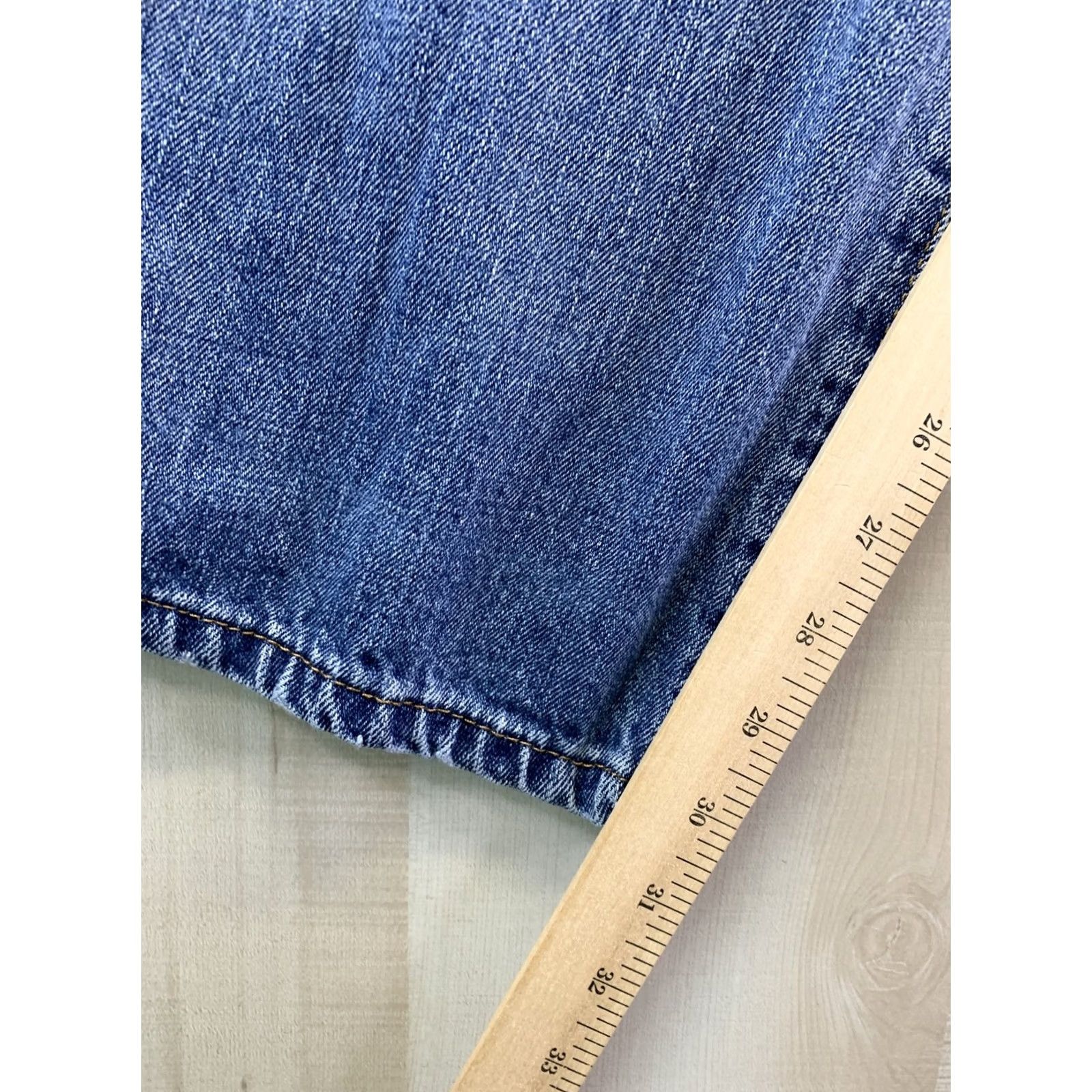 Calvin Klein VINTAGE Calvin Klein Jeans Mens Distressed Relaxed Straight Leg Sz 34 Blue Denim 5334 Men Jeans Distressed Relaxed Straight Leg 34 Mens Jeans Mens Size US 34 / EU 50 - 5 Thumbnail