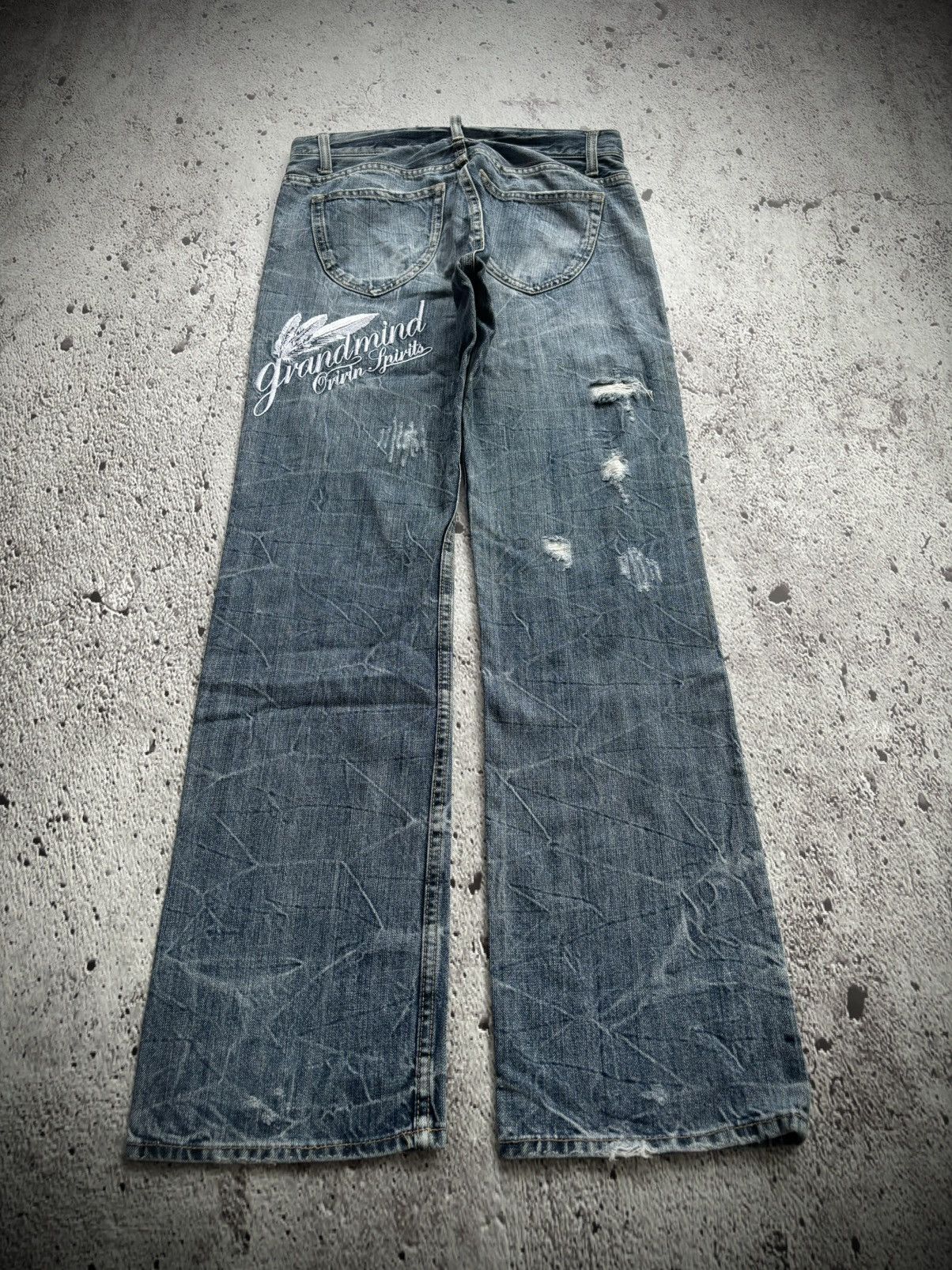 Hysteric Glamour 2000's Oririn Jeans distressed jeans Size US 30 / EU 46 - 1 Thumbnail
