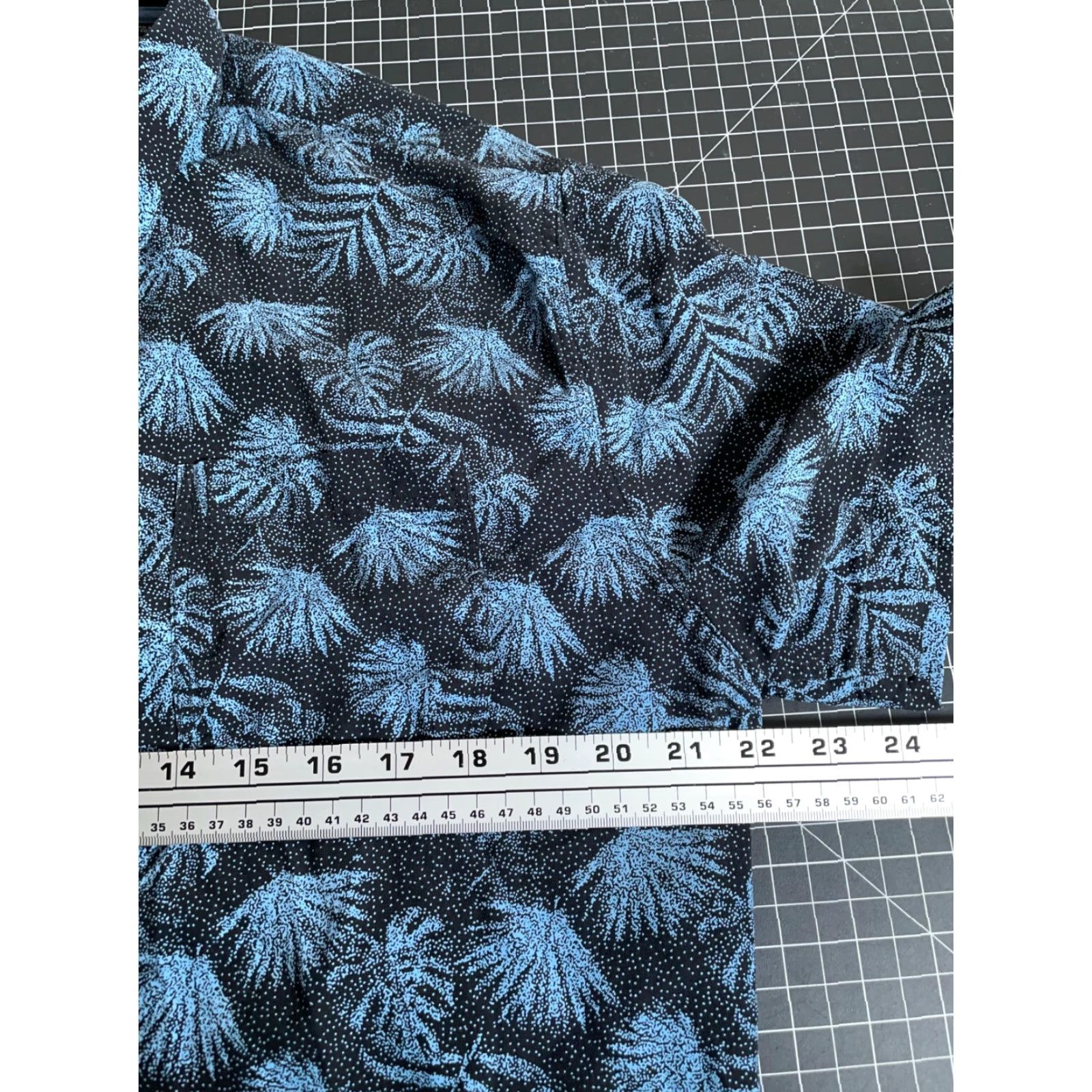 Nat Nast VINTAGE Nat Nast Palm Tree Shirt Adult Large Black Blue Geometric Hawaiian 90s Mens Shirt Size US L / EU 52-54 / 3 - 5 Thumbnail