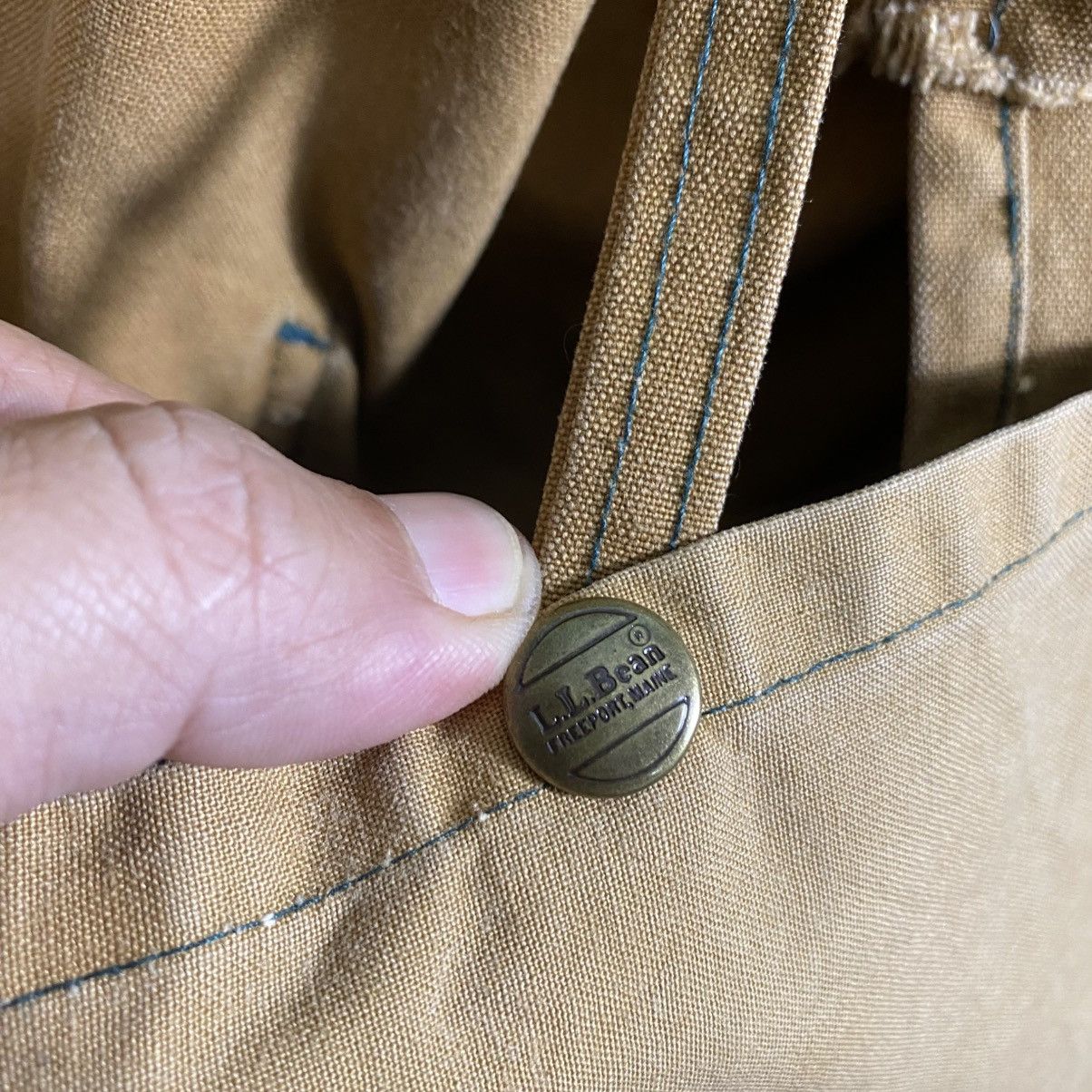 L.L. Bean Vintage 90s LL Bean Chore Jacket Boat Huntting Size US L / EU 52-54 / 3 - 10 Thumbnail