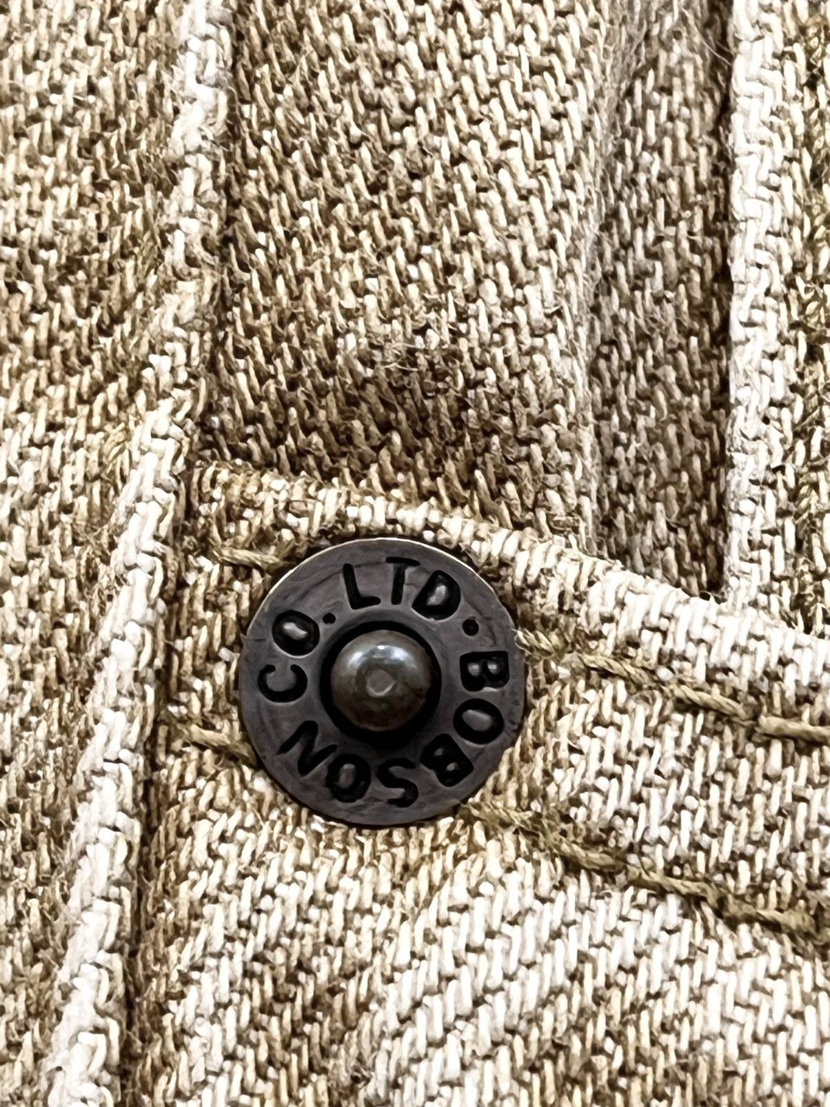 Japanese Brand 🔥Vintage BOBSON CHESSKING Off-brown Flare Denim Jeans Size US 31 - 7 Thumbnail