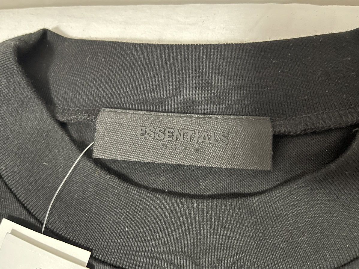 Essentials × Fear of God × Japanese Brand ✅Mr. Porter Exclusive✅Fear of God Essentials Black Tshirt Size US XL / EU 56 / 4 - 4 Thumbnail
