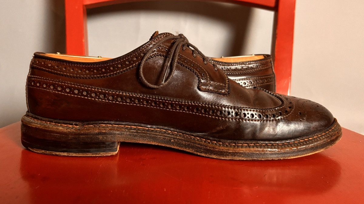 Alden Alden 975 Shell Cordovan Long Wing Blucher Size US 7.5 / EU 40-41 - 2 Thumbnail