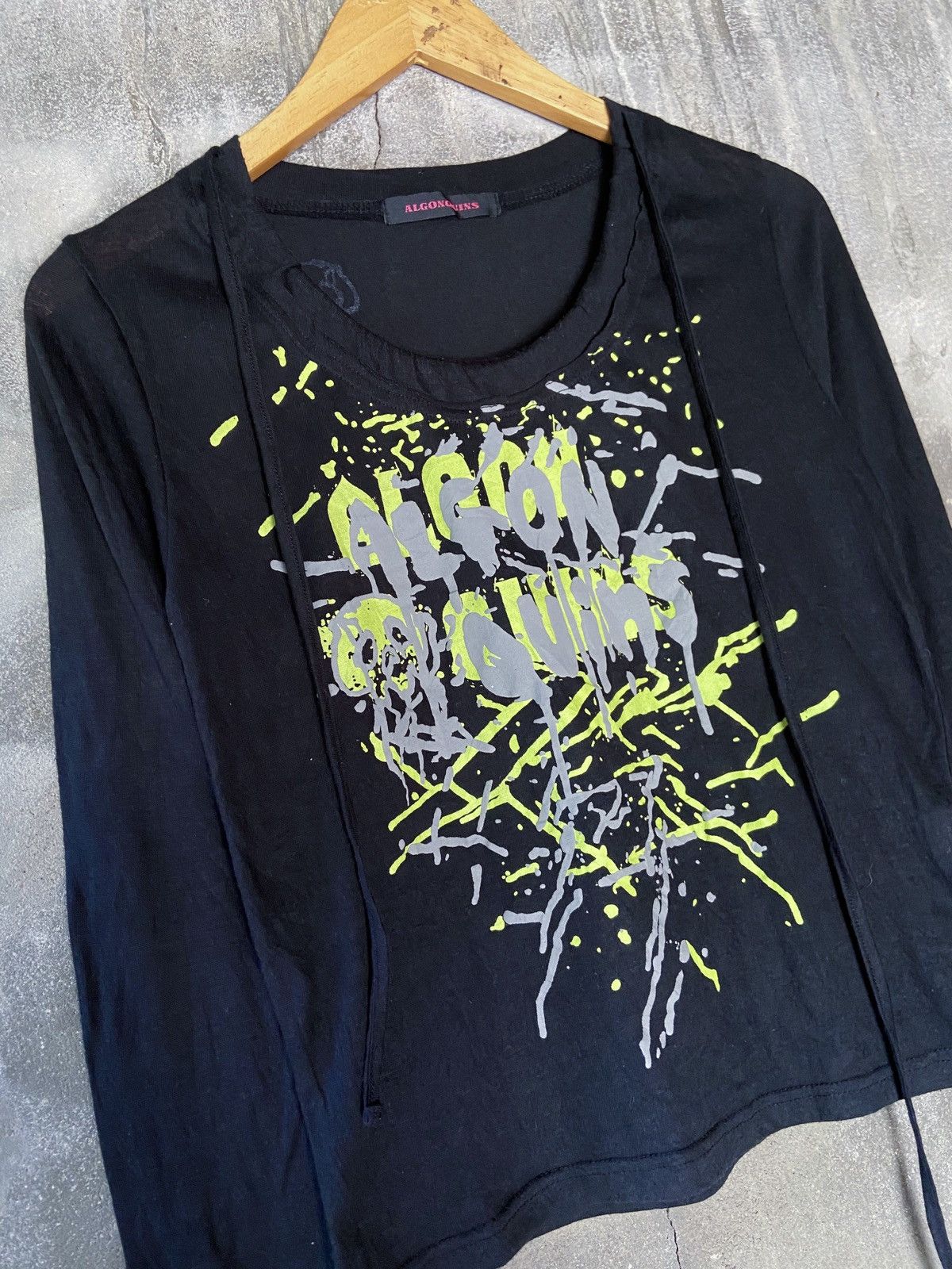 Japanese Brand ALGONQUINS ART WORK DESIGN LONG SLEEVE Size US S / EU 44-46 / 1 - 5 Thumbnail