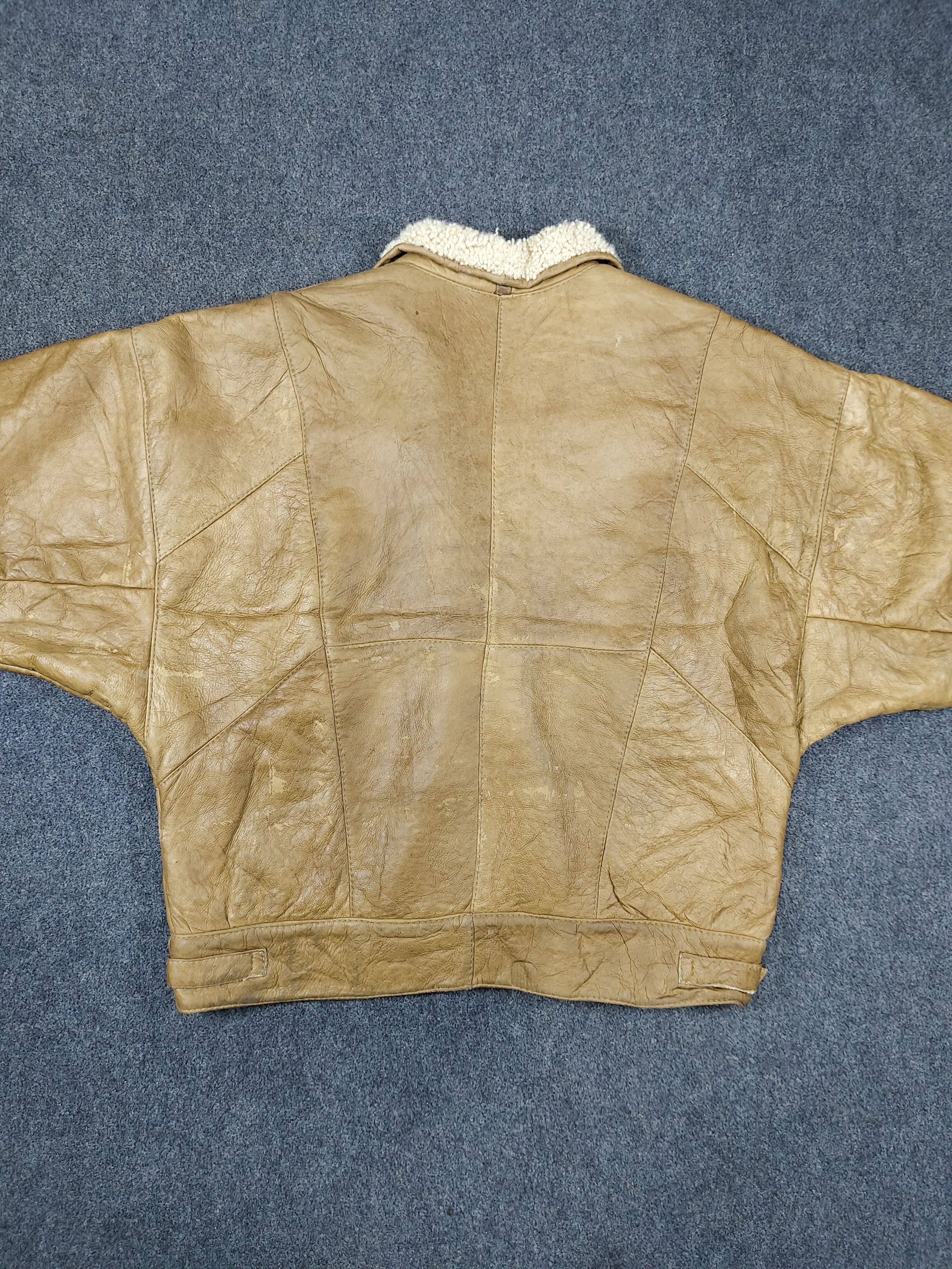 Vintage 80s Knight- Archived Artisan Crafted Panel Wool Shearling Size US M / EU 48-50 / 2 - 10 Thumbnail