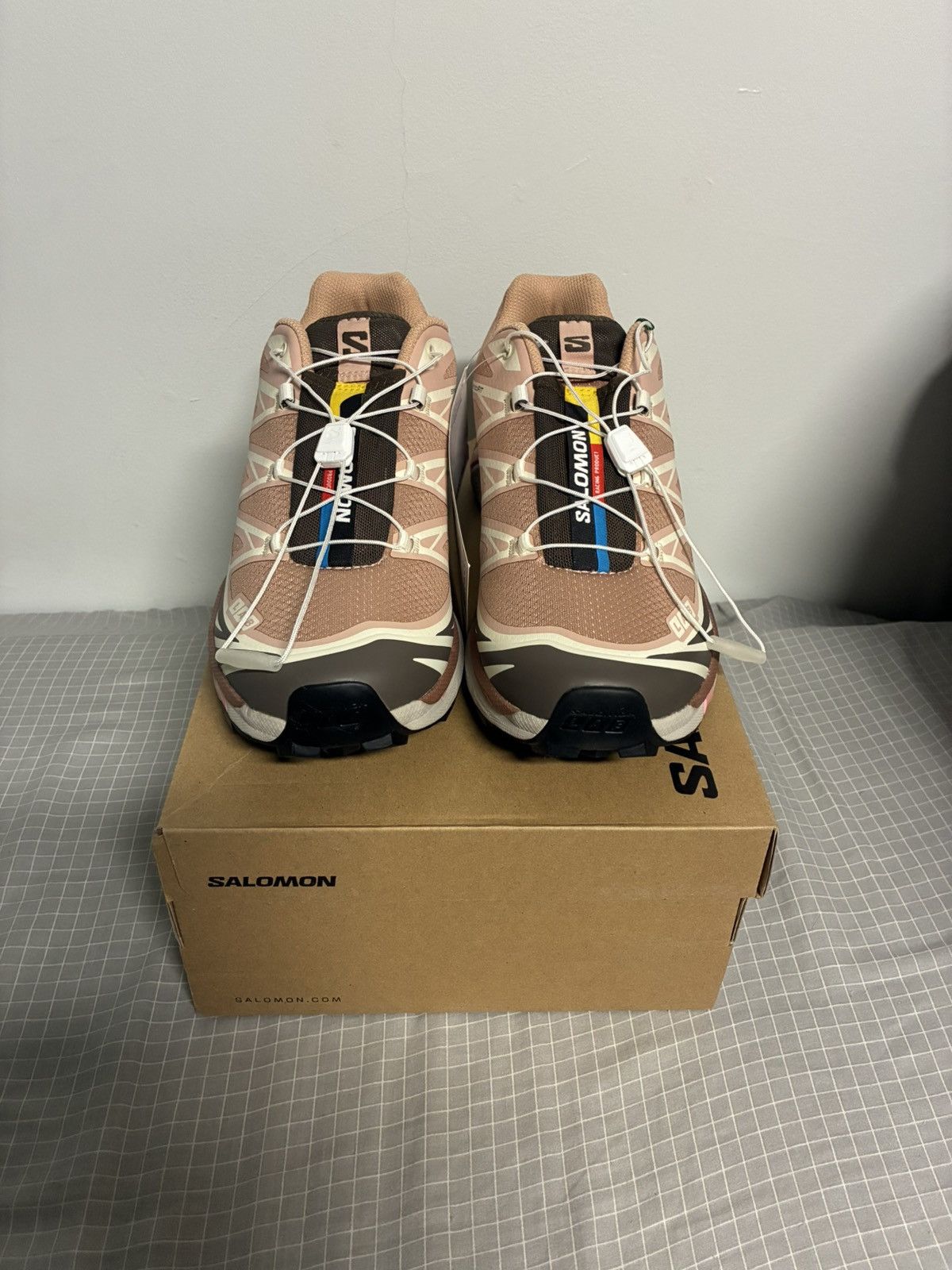 Salomon Size 9.5 - Salomon XT-6 Mahogany Rose Earth Brown Size US 9.5 / EU 42-43 - 3 Thumbnail