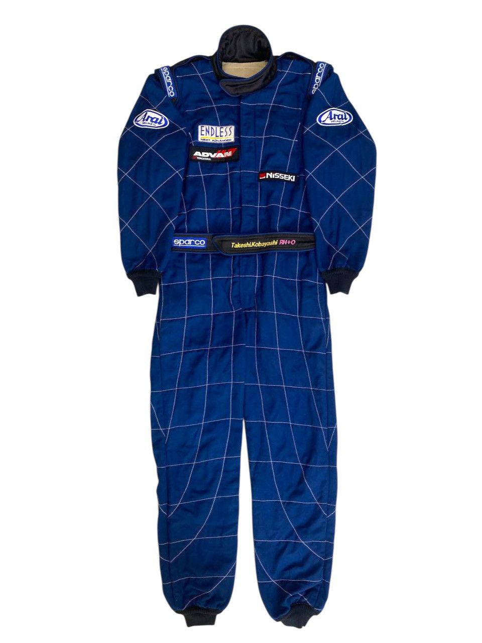 Formula 1 2008 Takeshi Kobayashi Sparco Racing Suit Size US 34 / EU 50 - 1 Thumbnail