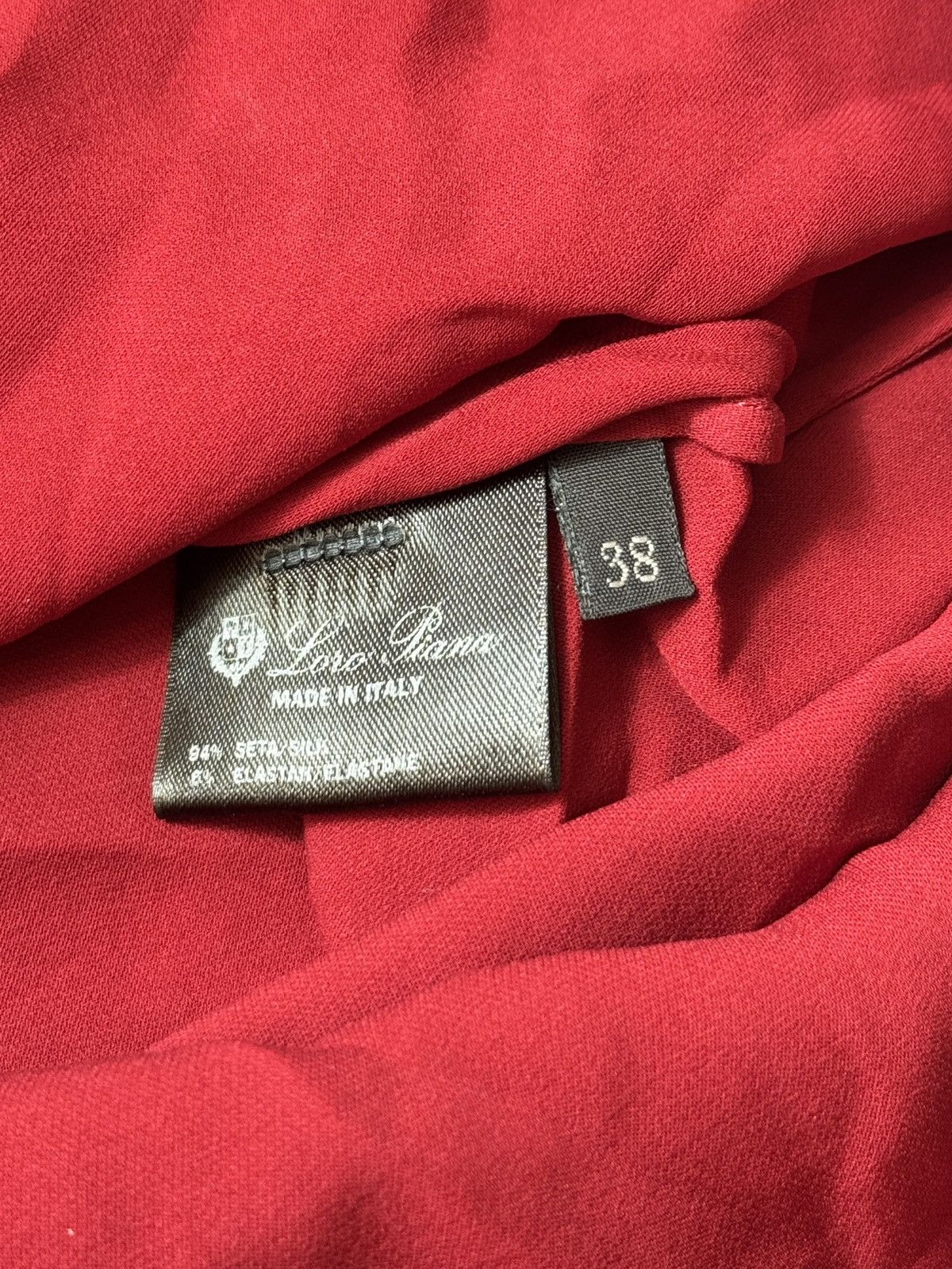 Loro Piana VINTAGE LORO PIANO 2000s BLOUSE Size XS / US 0-2 / IT 36-38 - 4 Thumbnail