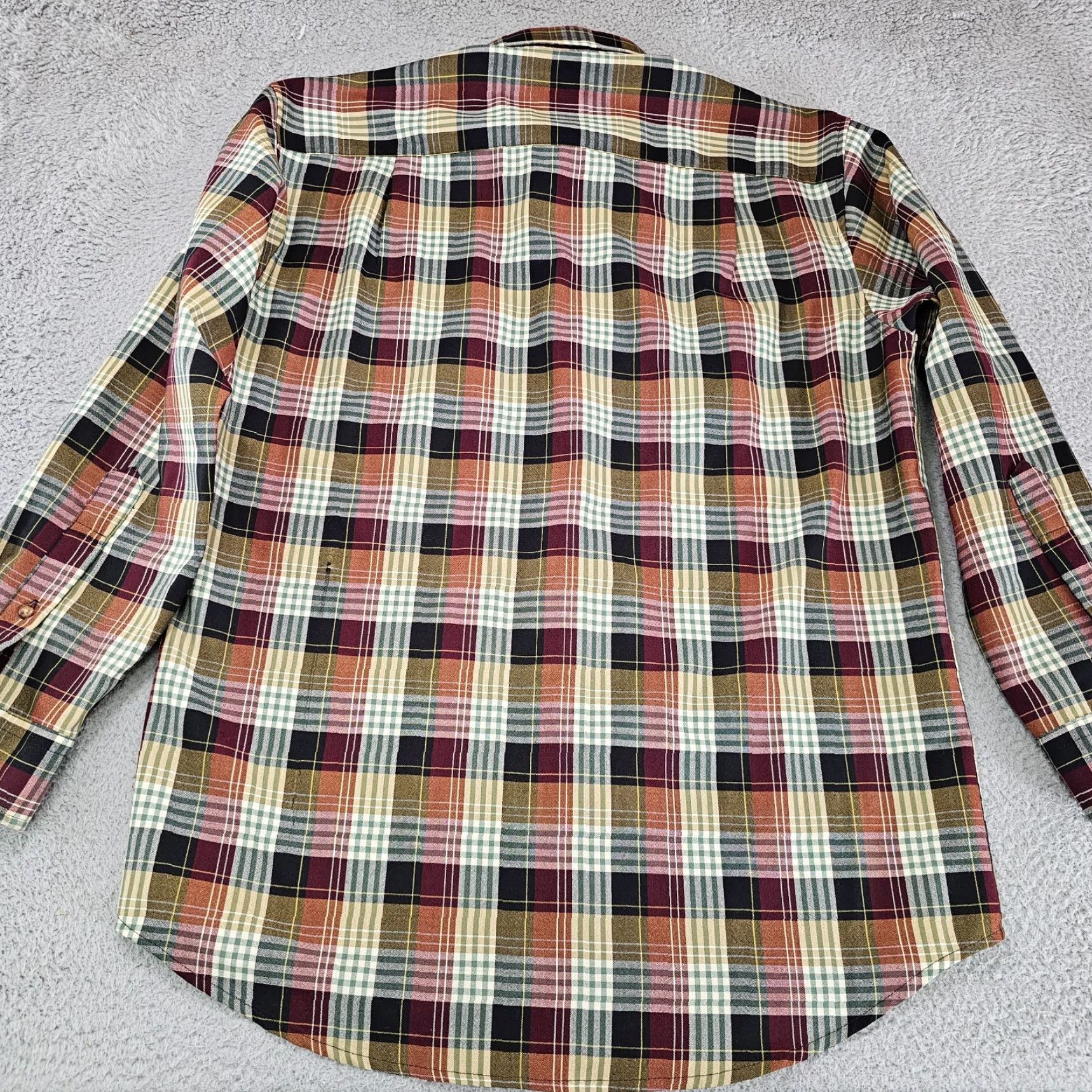 Pendleton VINTAGE Pendleton Shirt Mens M Multi Plaid Wool Long Sleeve Button-Down) Size US M / EU 48-50 / 2 - 6 Thumbnail