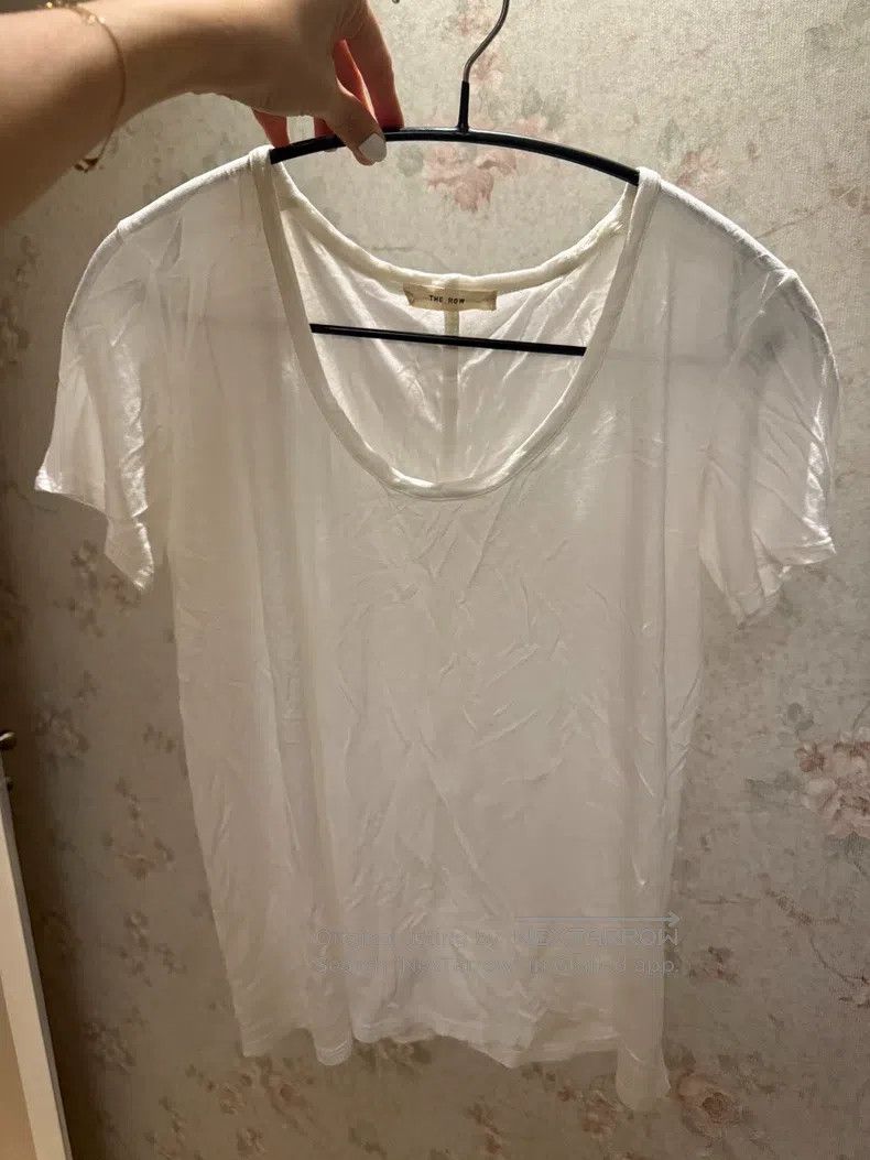 The Row The row Classic white short sleeves Size S / US 4 / IT 40 - 6 Thumbnail
