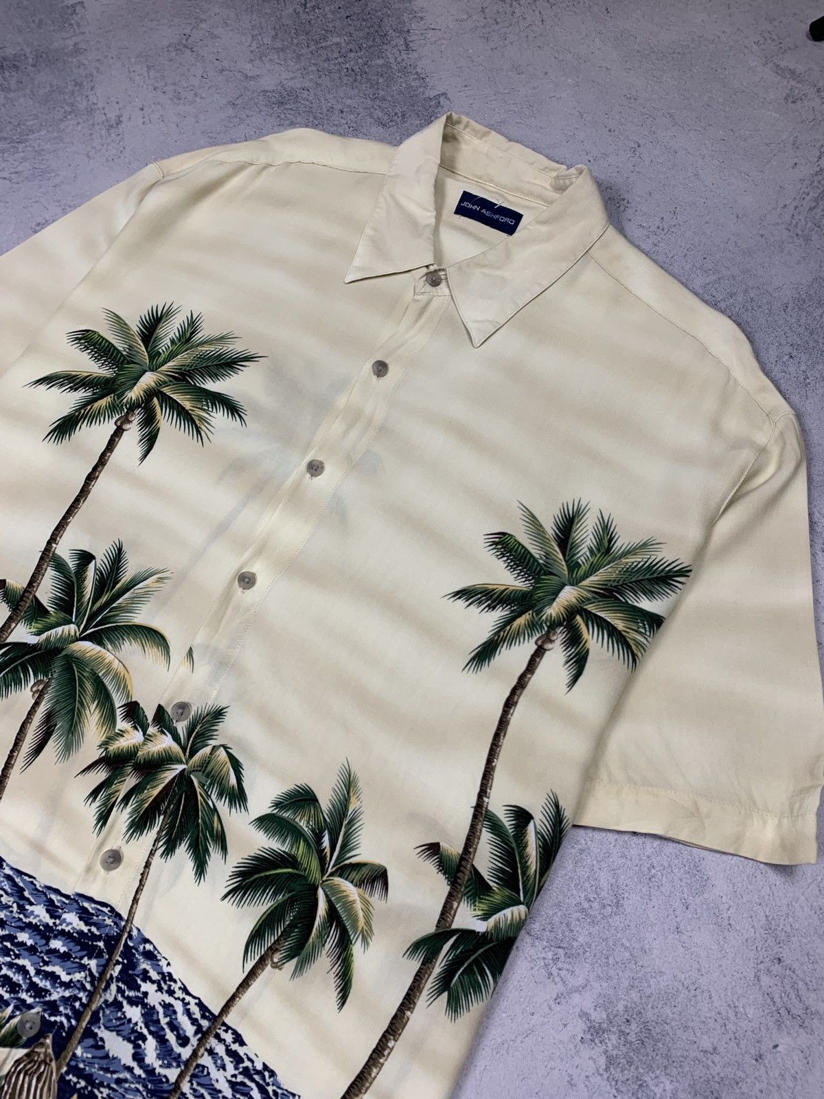John Ashford Vintage Y2K John Ashford Hawaiian Shirt Crazy Size US L / EU 52-54 / 3 - 4 Thumbnail