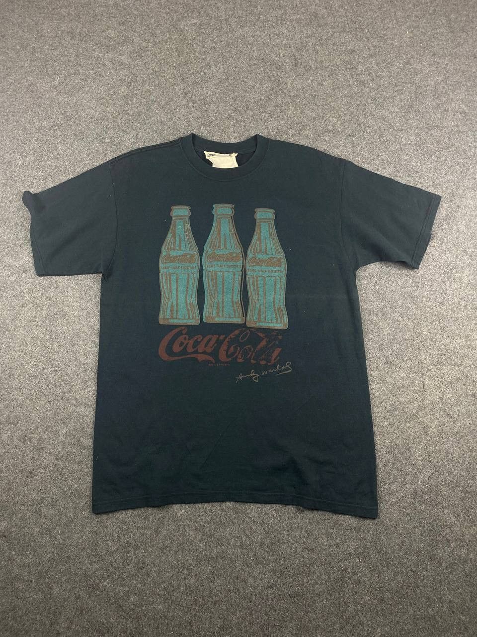 Andy Warhol vintage andy warhol x cocacola tee nice design Size US L / EU 52-54 / 3 - 1 Thumbnail
