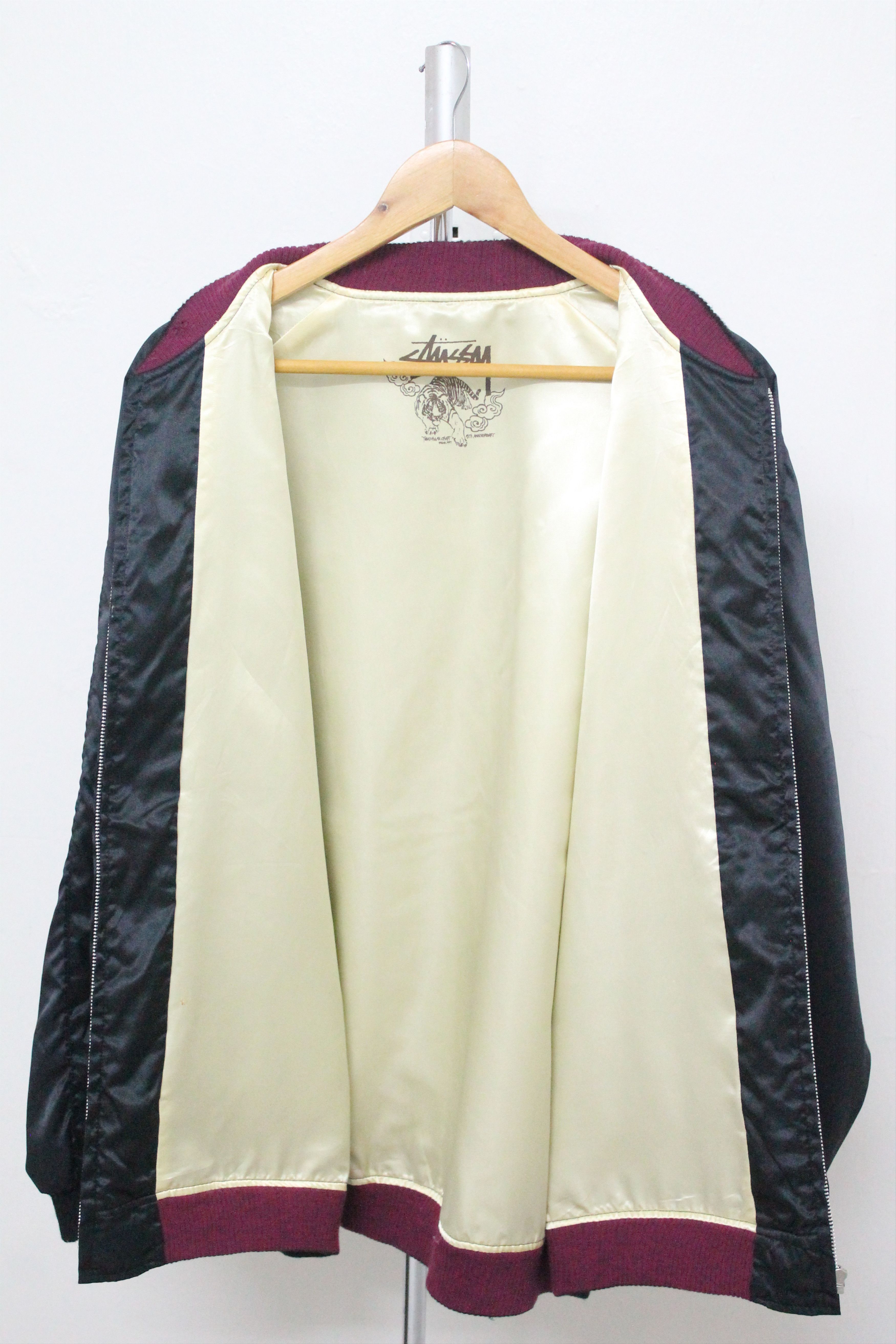 Stussy Vintage STUSSY Yokohama Chapt 5th Anniversary Satin Jacket. Size US XL / EU 56 / 4 - 11 Thumbnail
