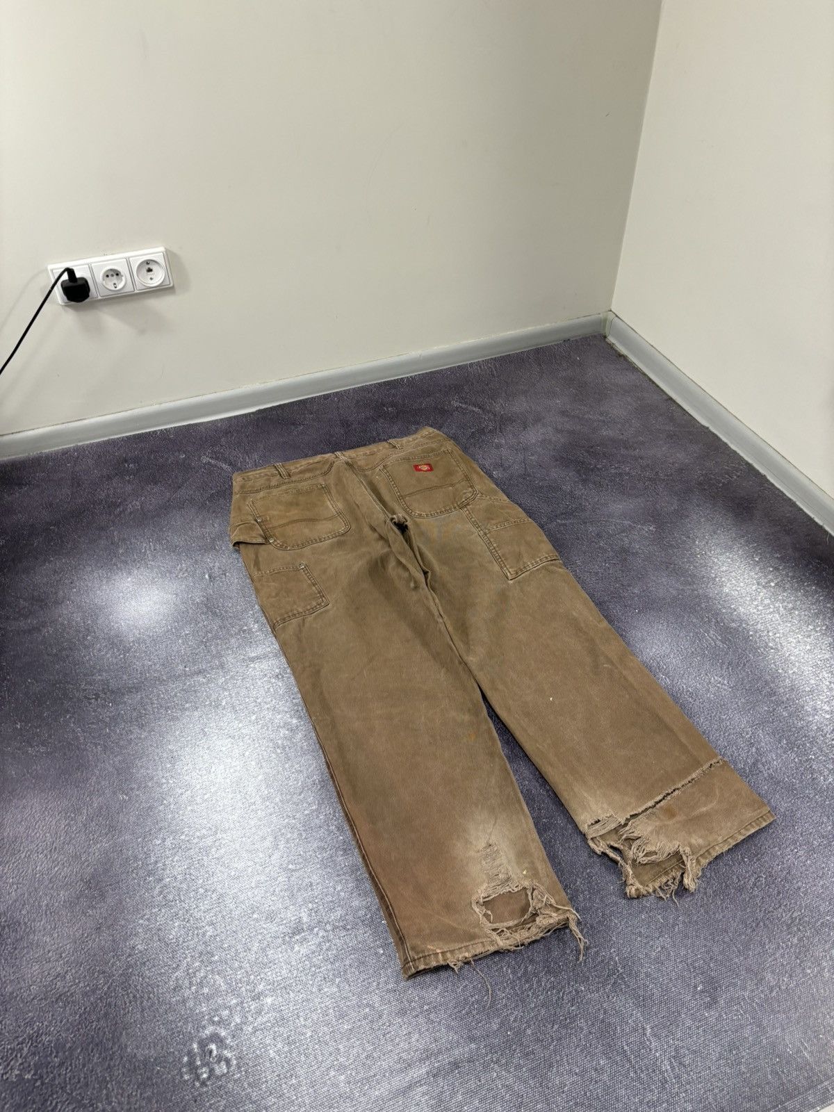Dickies Vintage Dickies USA Brown Hype Y2K Baggy Pants Size US 38 / EU 54 - 3 Thumbnail