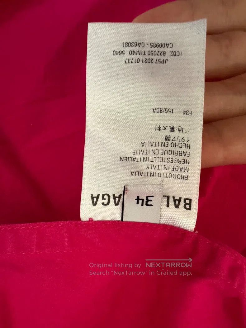 Balenciaga Balenciaga Shirt Jacket Size XXS / US 00 / IT 34 - 5 Thumbnail