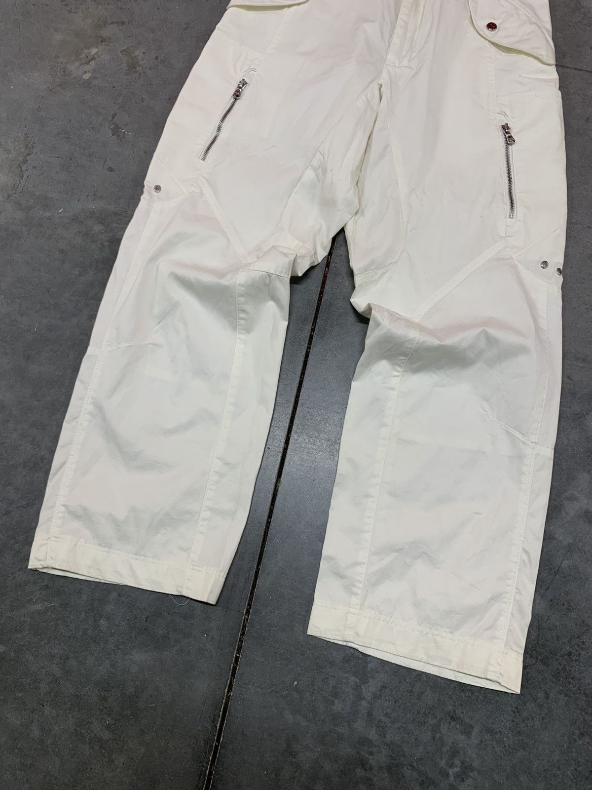 RLX Ralph Lauren Y2K Vintage Parachute Tactical Cargo Flight Pants 33x30 Size US 33 - 7 Thumbnail