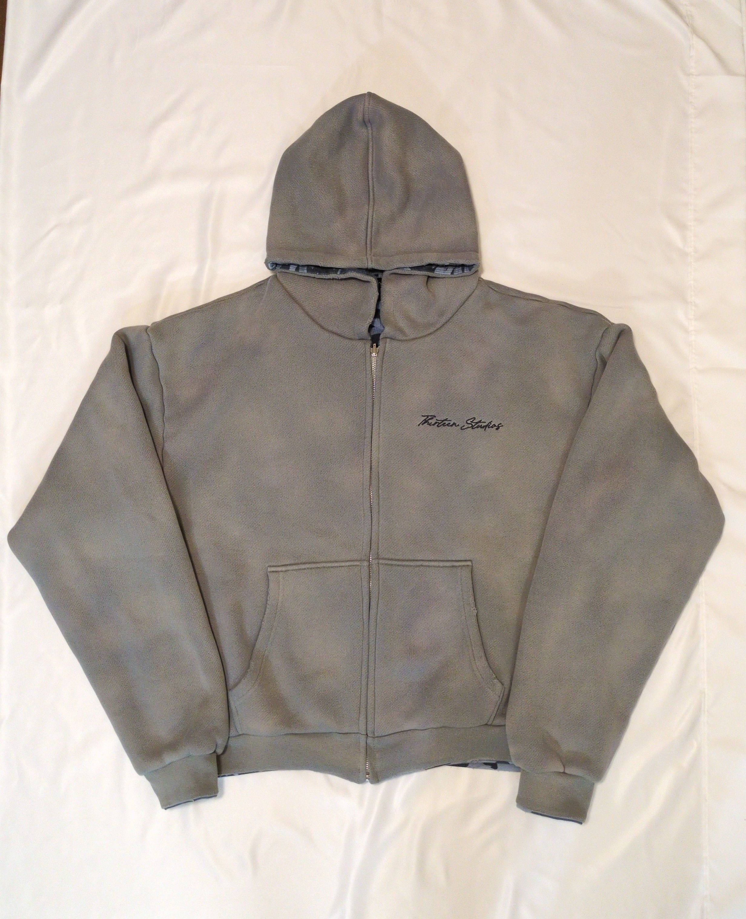 Thirteen Studios Thirteen Studios "ICE" Blue Camo Zip-Up Hoodie in Large Size US L / EU 52-54 / 3 - 2 Thumbnail