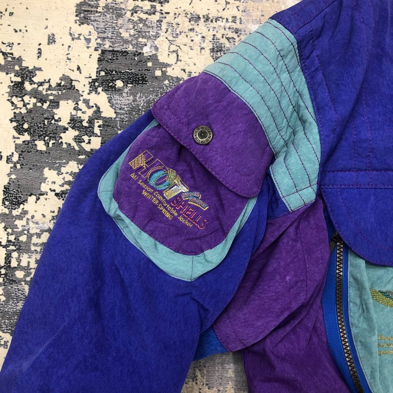 Descente Y152. VTG DESCENTE JAPAN SKI WINTER FLEECE JACKET Size US M / EU 48-50 / 2 - 7 Thumbnail