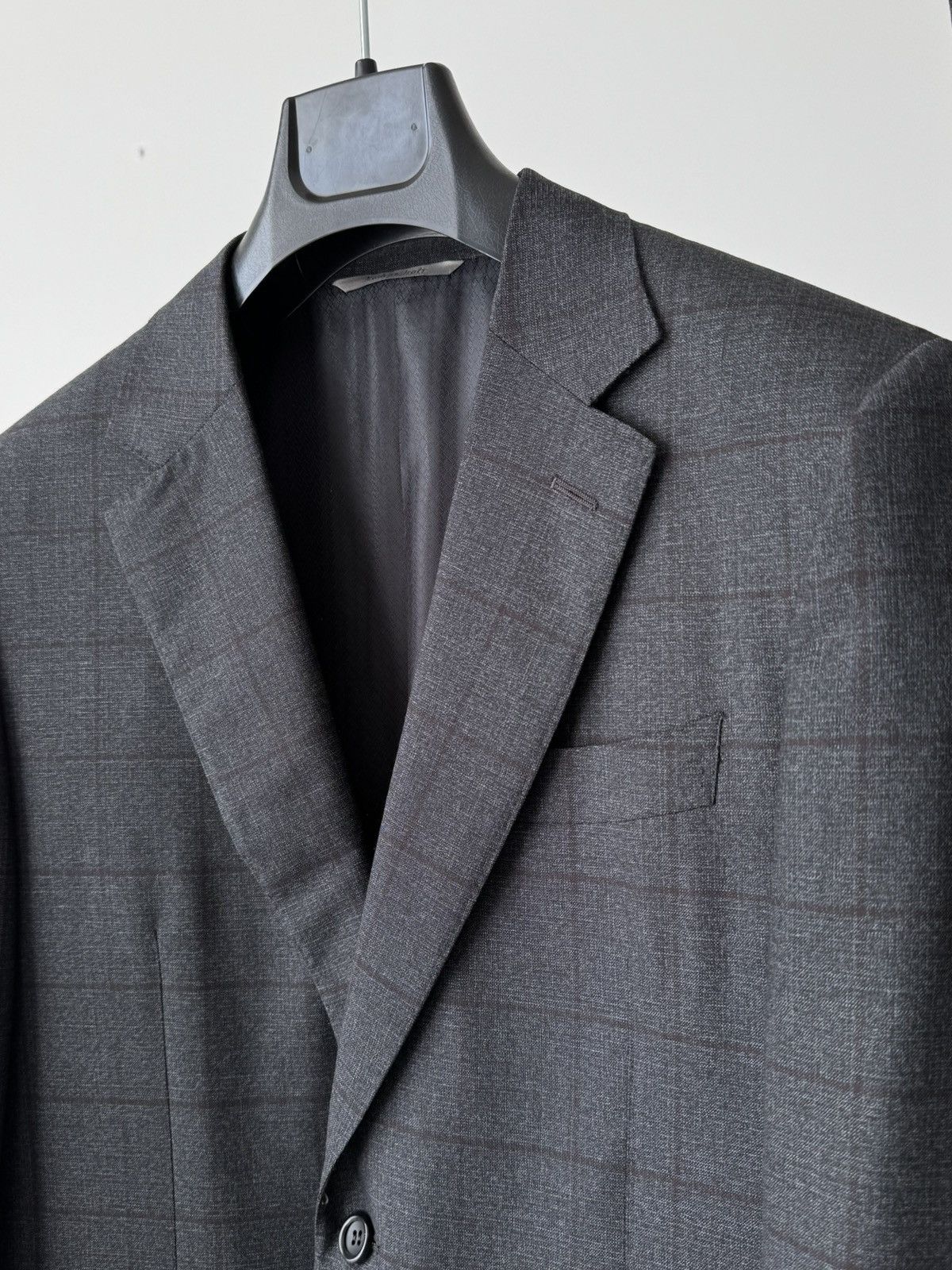 Canali Canali Exclusive Super 150’s Two Button Grey Wool Suit Size 40R - 4 Thumbnail