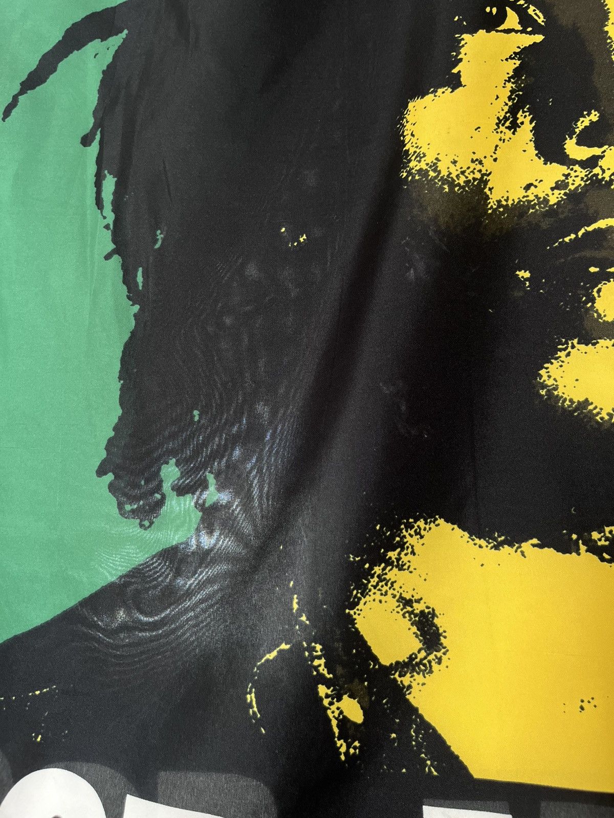Bob Marley Bob Marley One Love Vintage Scarf Postage 00s big logo Reggi Size ONE SIZE - 5 Thumbnail