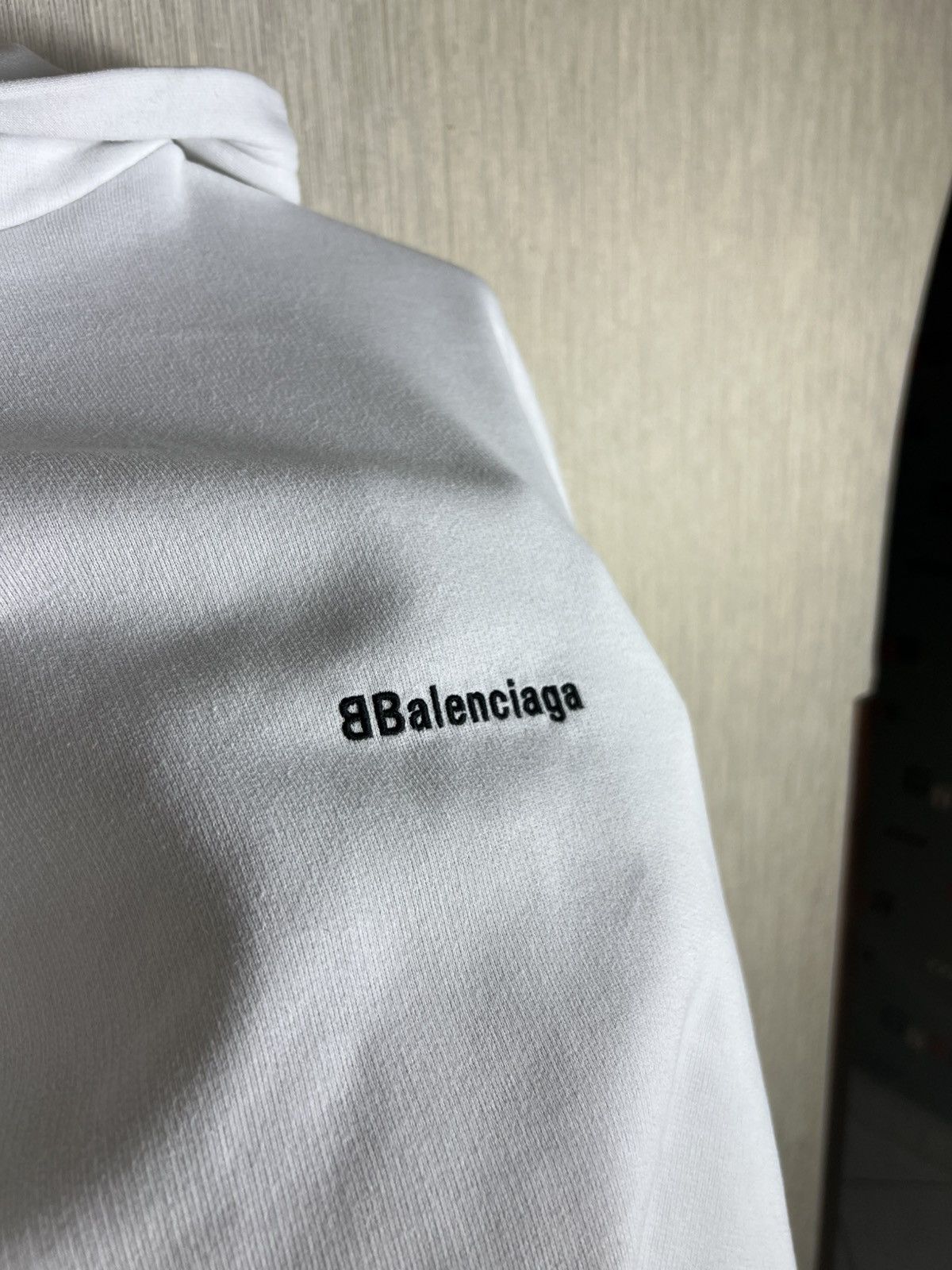 Balenciaga Balenciaga BB chest small logo mirror oversized hoodie basic Size US S / EU 44-46 / 1 - 12 Thumbnail