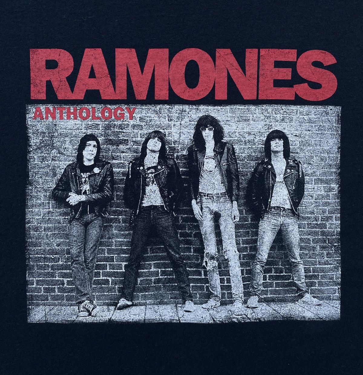 Band Tees Ramones Anthology Hey! Ho! Lets go! Size US L / EU 52-54 / 3 - 5 Thumbnail
