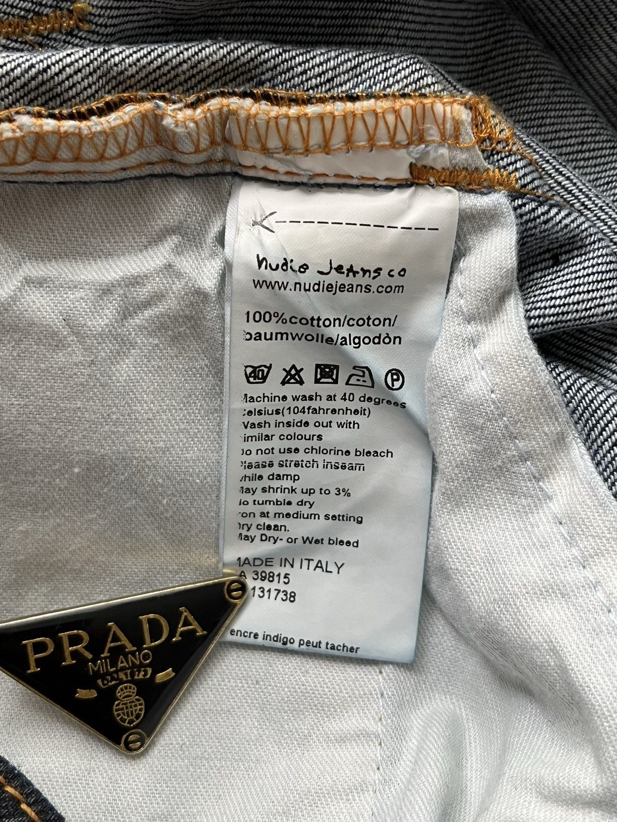 Nudie Jeans Nudie jeans & co 🇮🇹 pants jeans 👖 Size US 30 / EU 46 - 9 Thumbnail