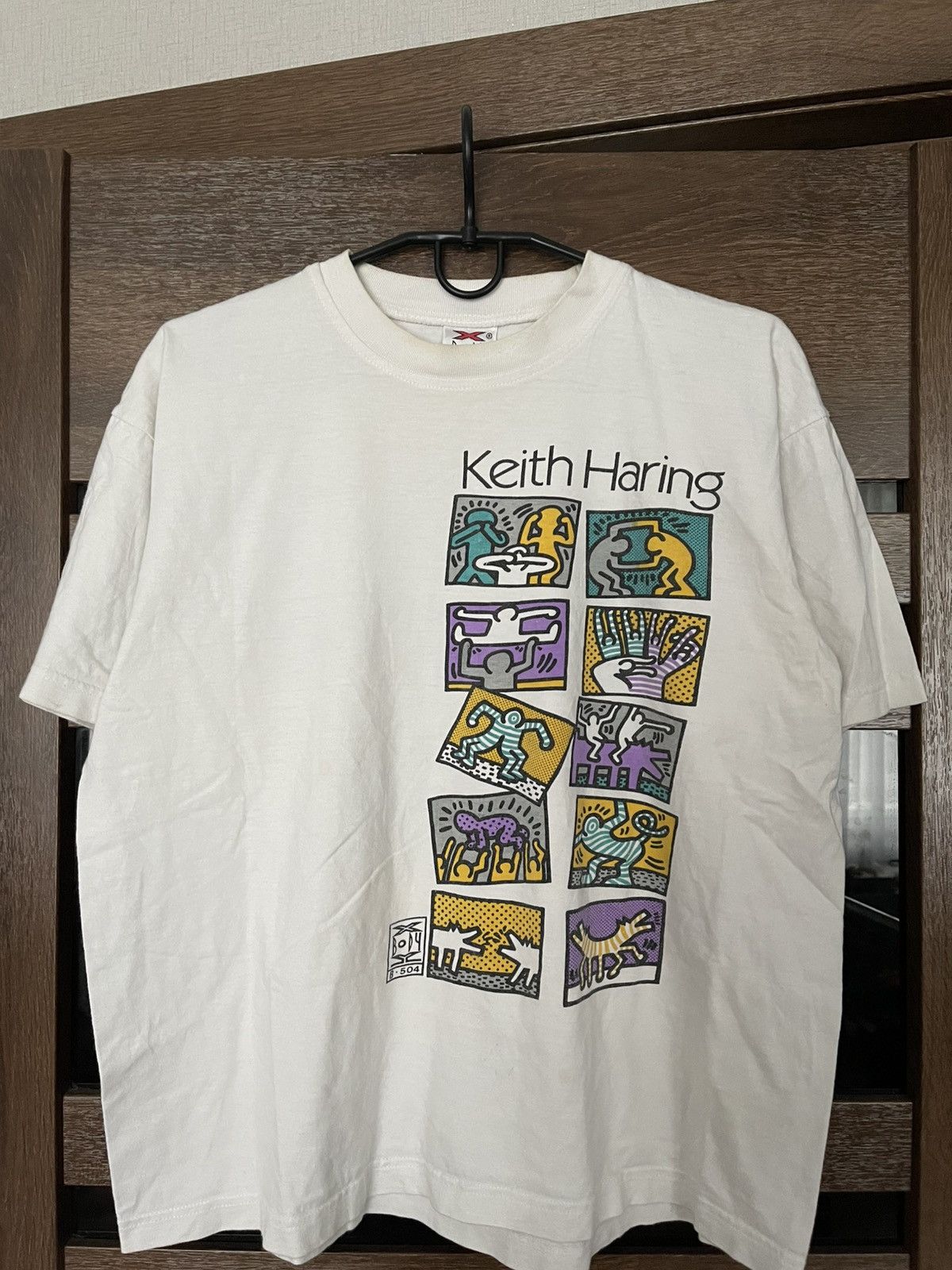 Keith Haring Keith Haring Art Vintage T-Shirt Tee 90s Size US M / EU 48-50 / 2 - 4 Thumbnail