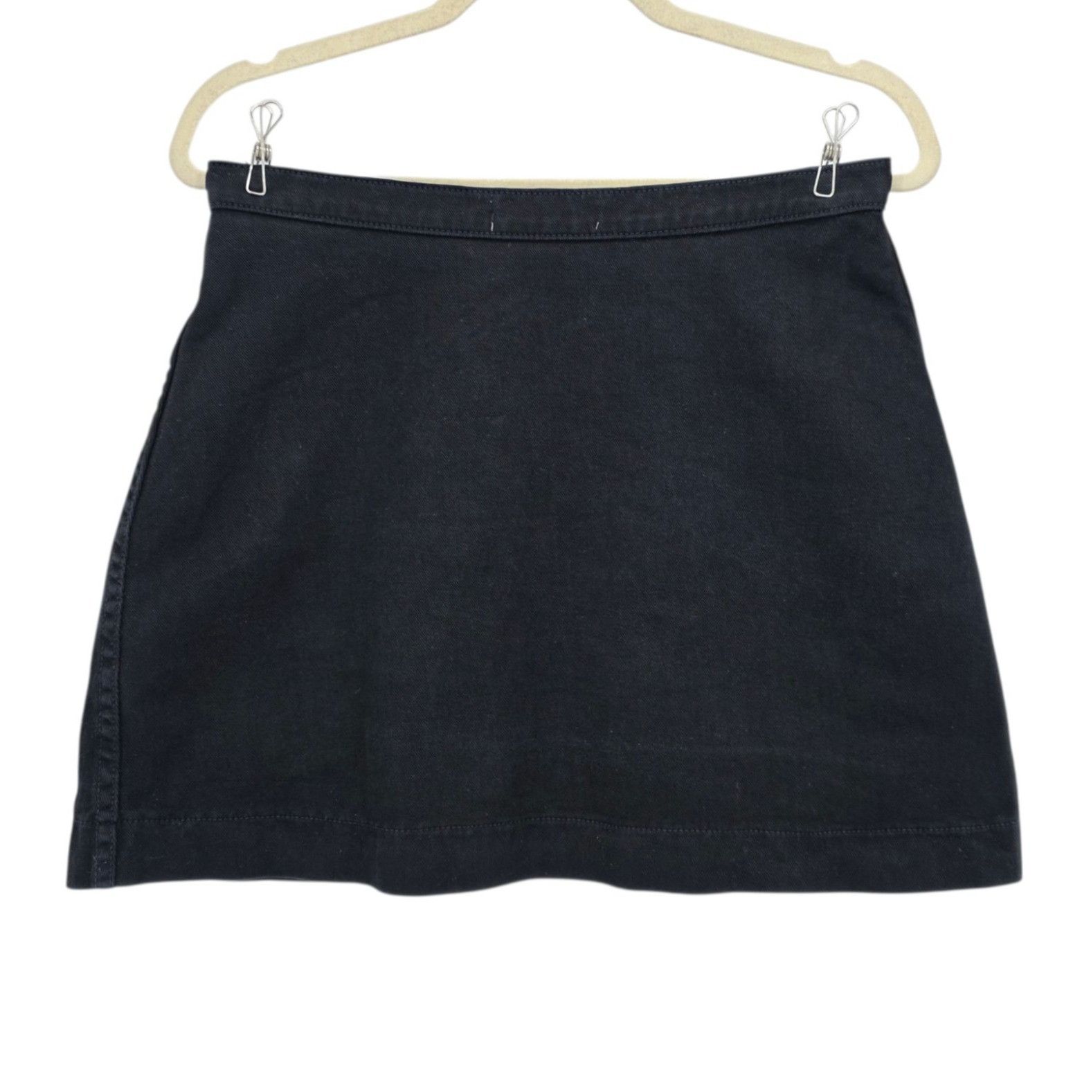 American Apparel American Apparel Jeans Womens Large Skirt Denim A-Line Mini Size 30" / US 8 / IT 44 - 3 Thumbnail