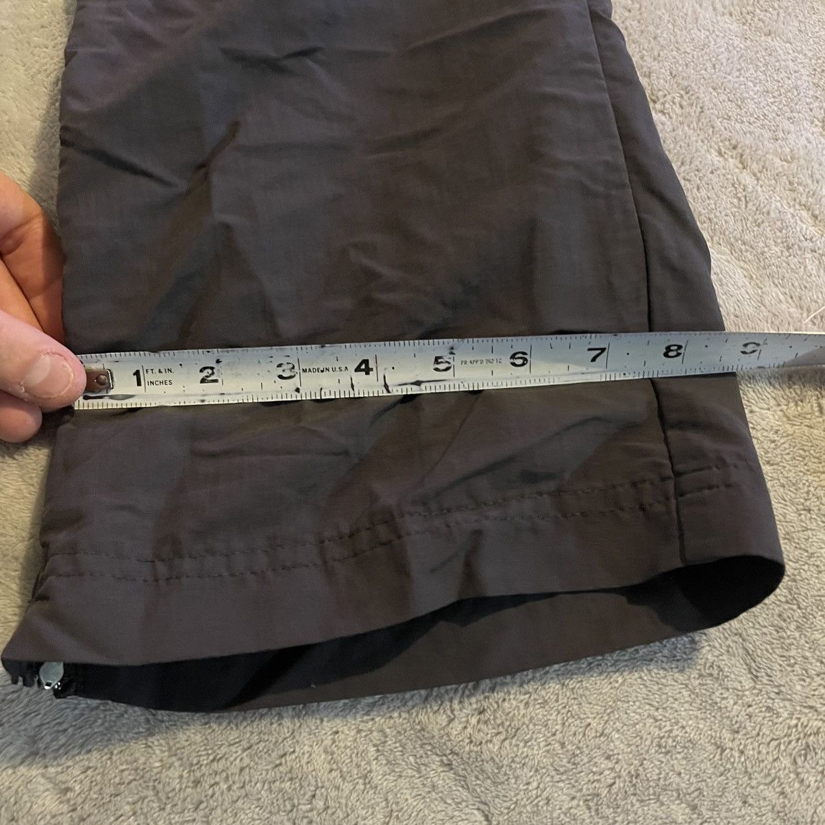 Pacific Trail Pacific Trail Mens 32x32 Convertible Cargo Pants Gray Hiking Size US 32 / EU 48 - 8 Thumbnail