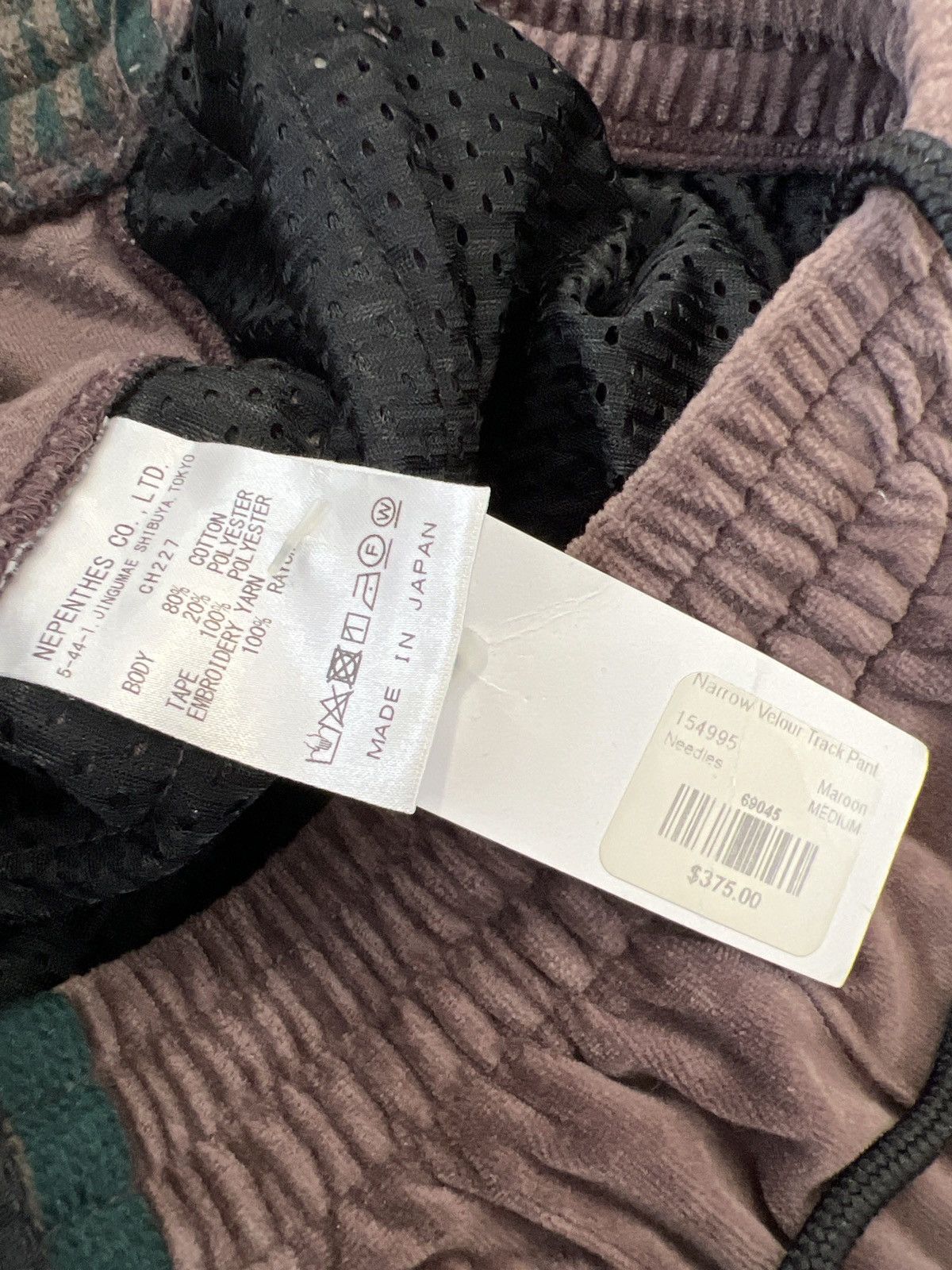 Needles Needles velour track pants size m Size US 32 / EU 48 - 5 Thumbnail