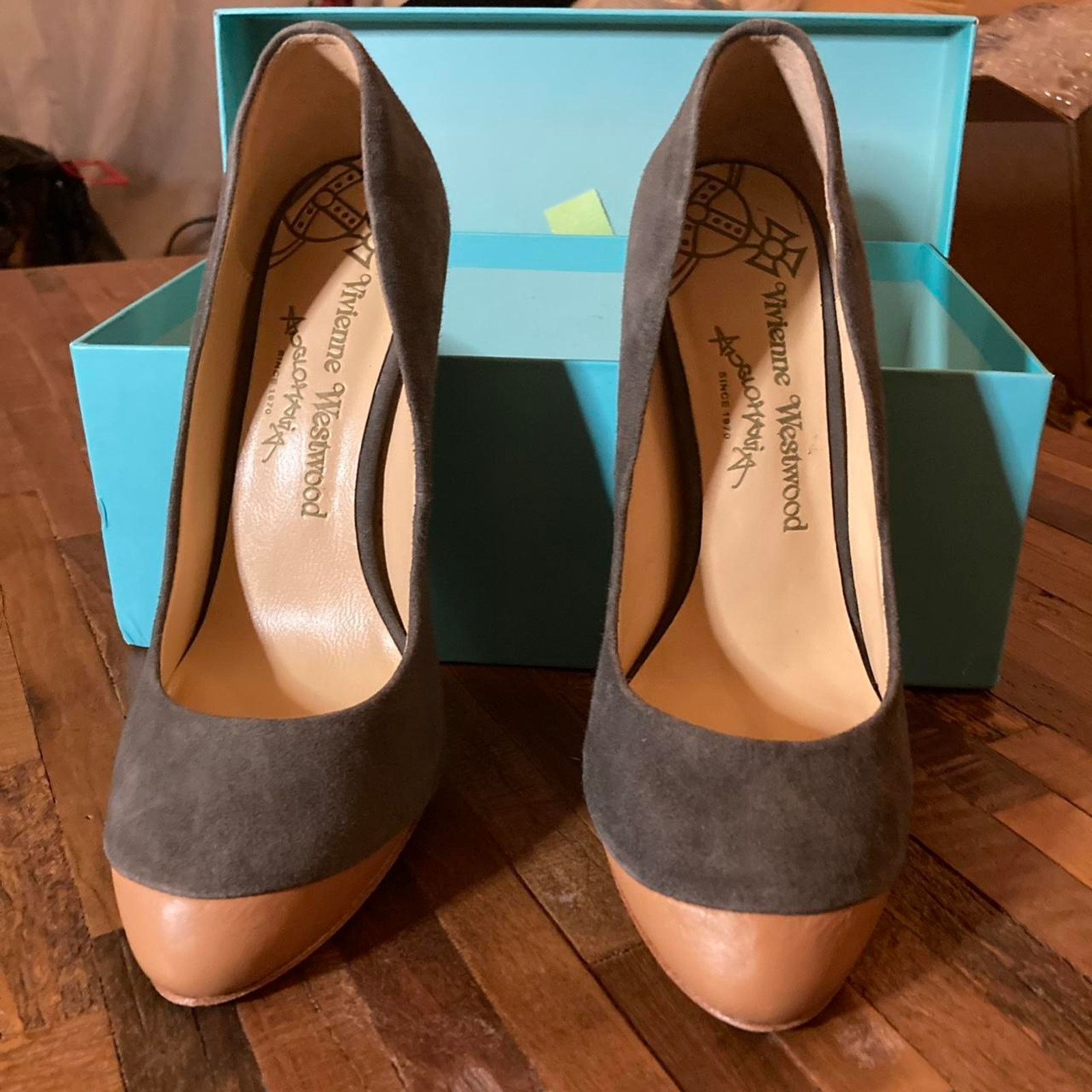 Vivienne Westwood Vivienne Westwood Suede & Leather Pumps – Size 38, New w box Size US 7.5 / IT 37.5 - 2 Thumbnail
