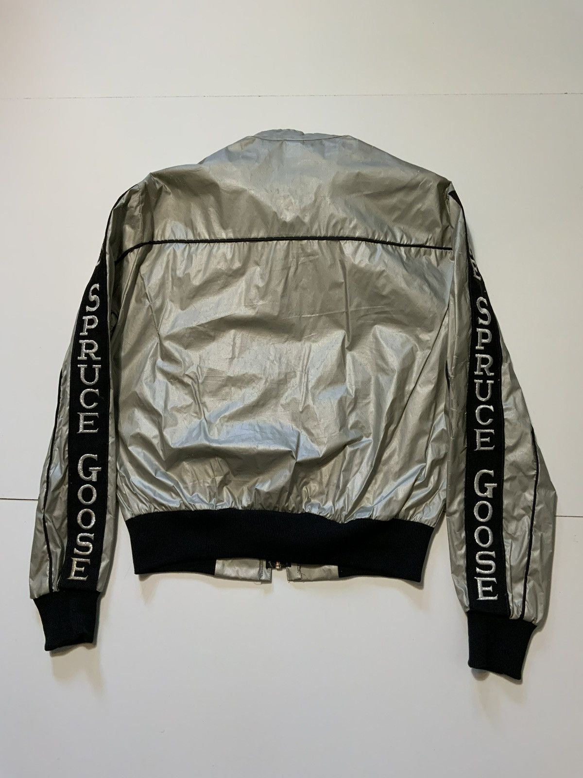 Vintage Vintage The Spruce Goose Hughes H-4 Hercules Aviation Jacket Size US S / EU 44-46 / 1 - 2 Thumbnail