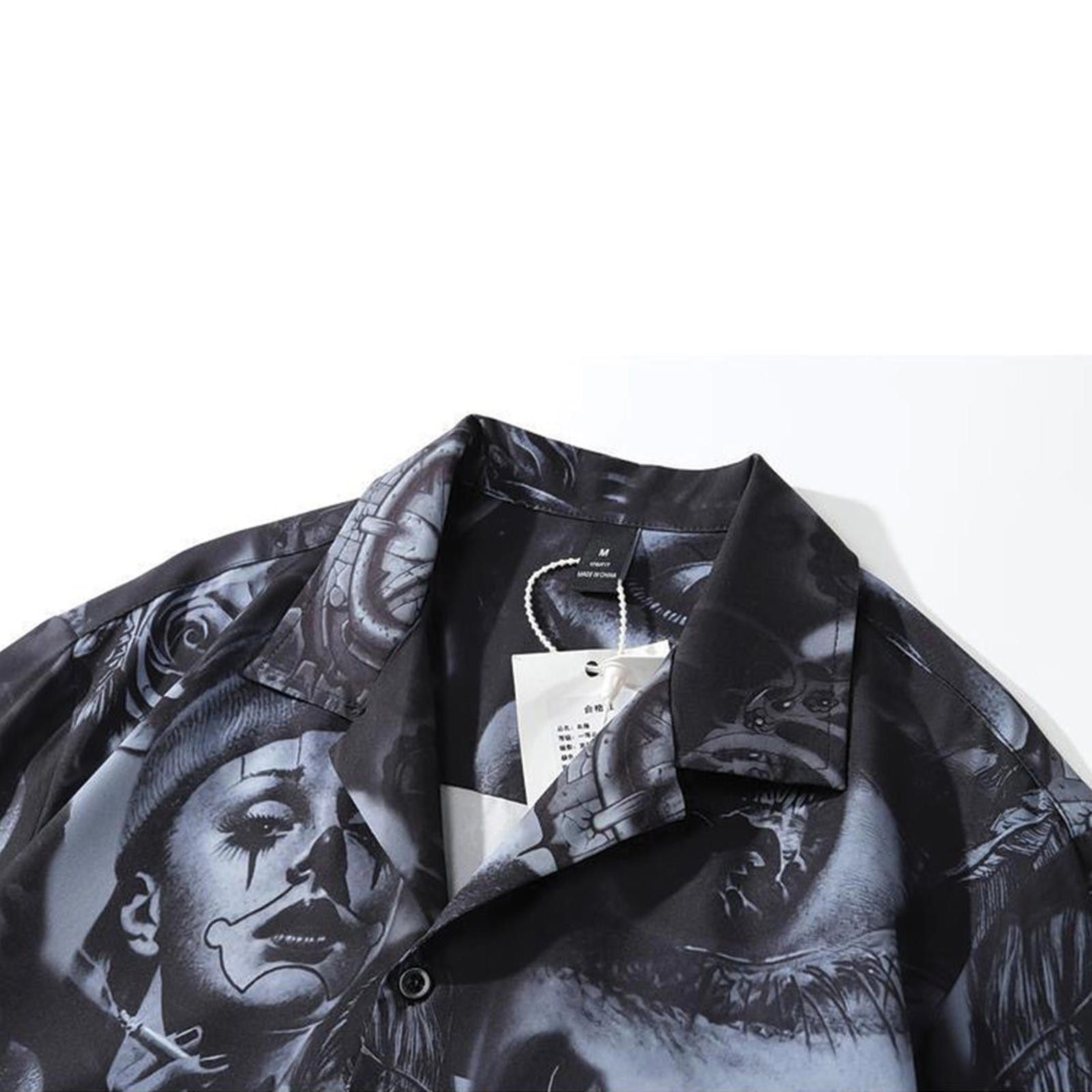 Other FACES Graphic Print Short Sleeve Shirt Size US M / EU 48-50 / 2 - 2 Thumbnail