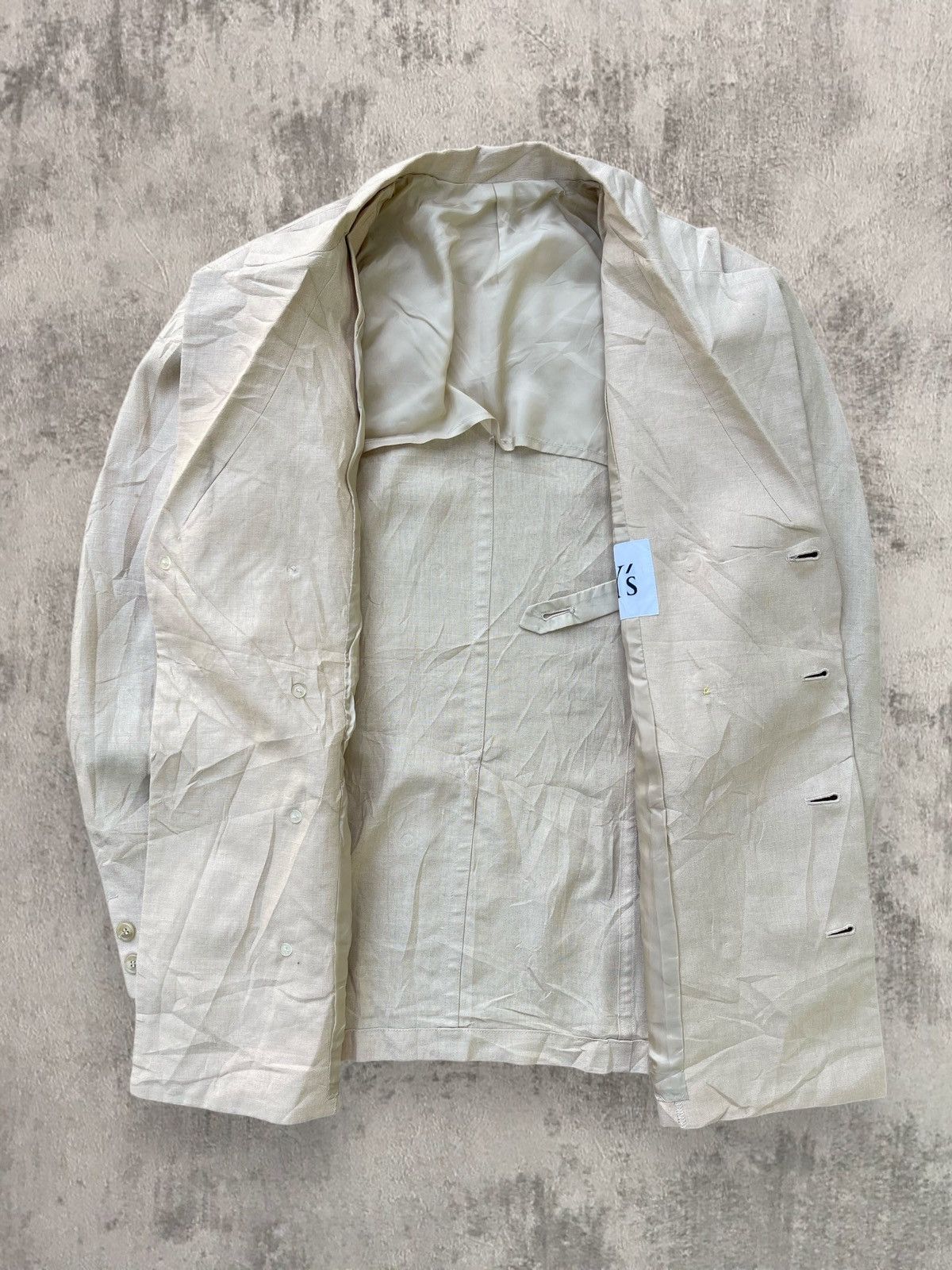 Yohji Yamamoto 🔥Vintage Yohji Yamamoto Y's Double Breasted Jacket Size US S / EU 44-46 / 1 - 6 Thumbnail