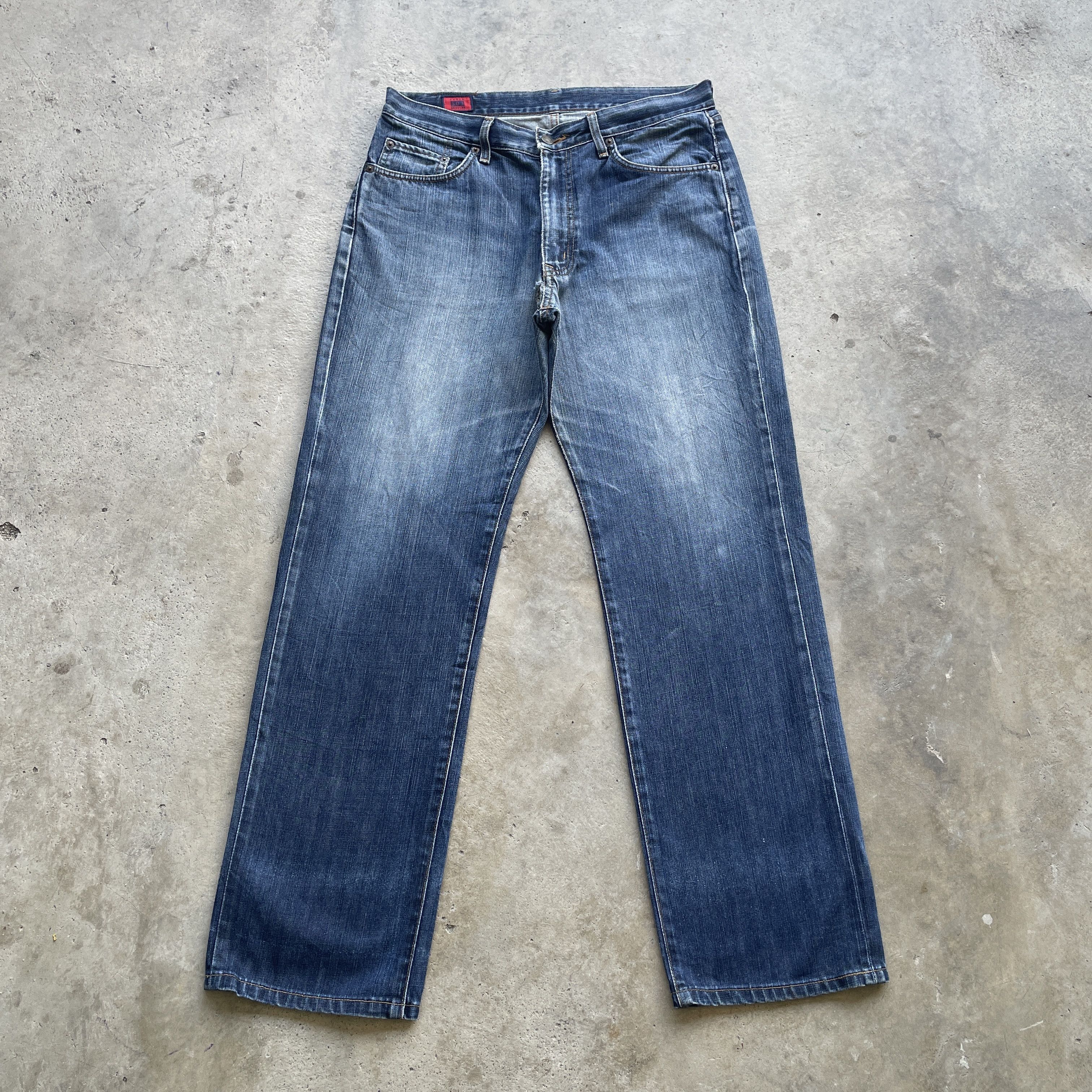 Edwin W34x32 Vintage Edwin 503 Regular Jeans Faded Denim Pants Size US 34 / EU 50 - 2 Thumbnail