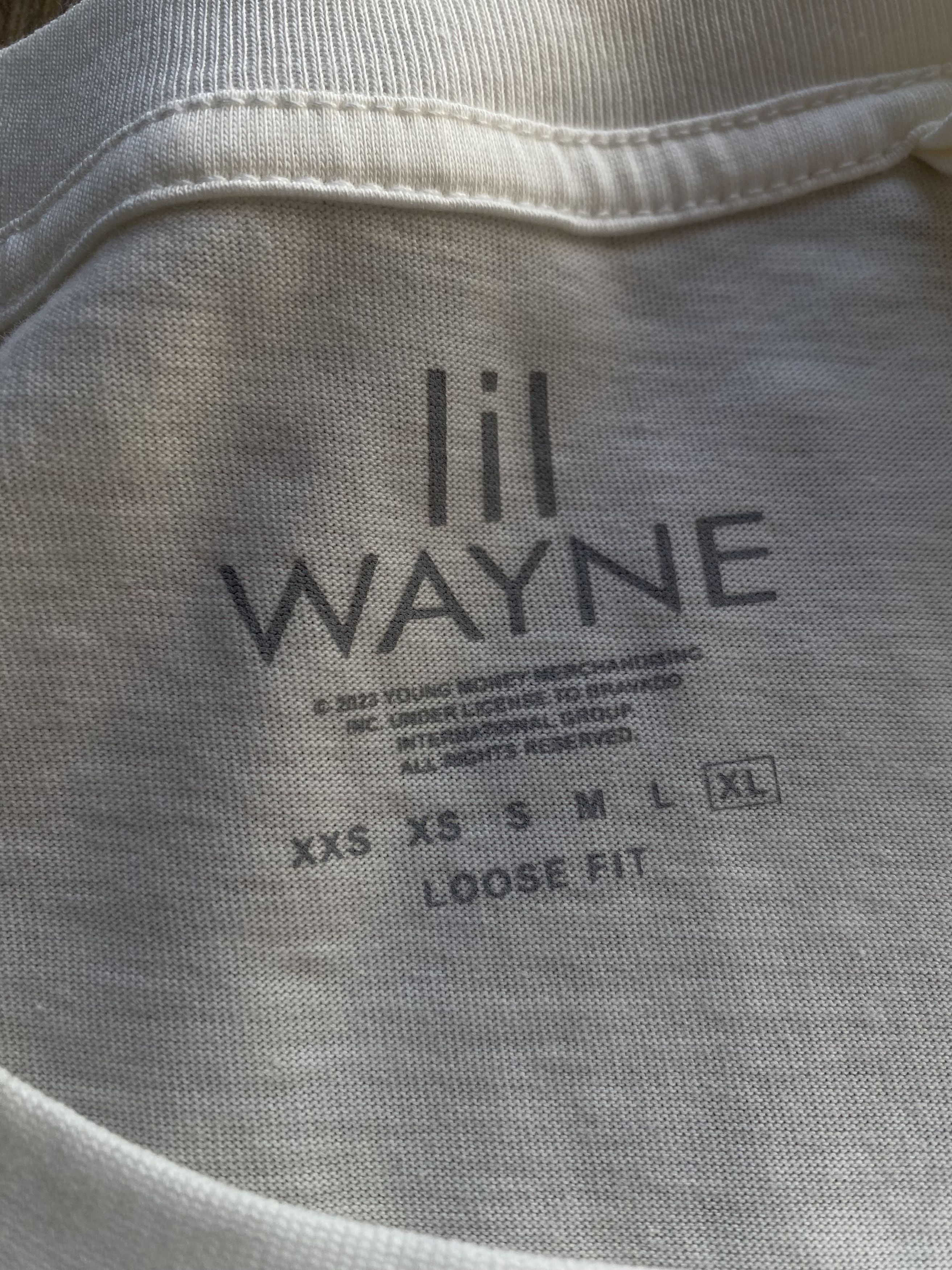 Band Tees × Lil Wayne × Rap Tees Lil Wayne Loose Fit Tee koszulka Size US XL / EU 56 / 4 - 3 Thumbnail