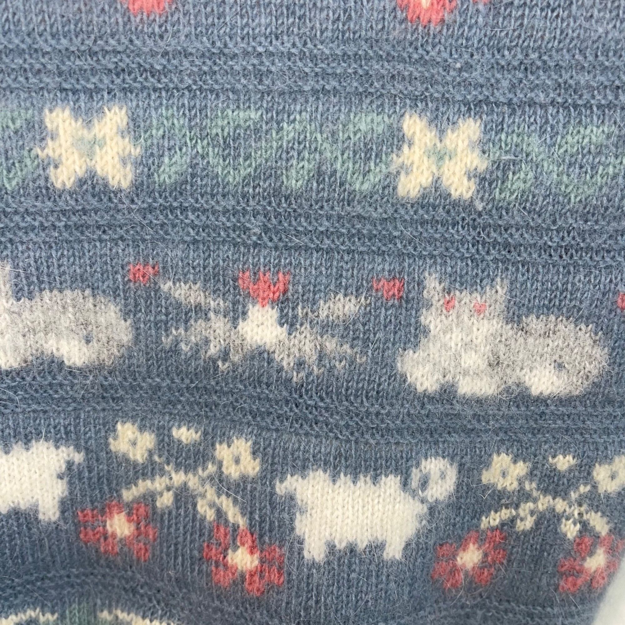 Other Spring Creek Angora Womens Vest Size Small Blue Size S / US 4 / IT 40 - 9 Thumbnail