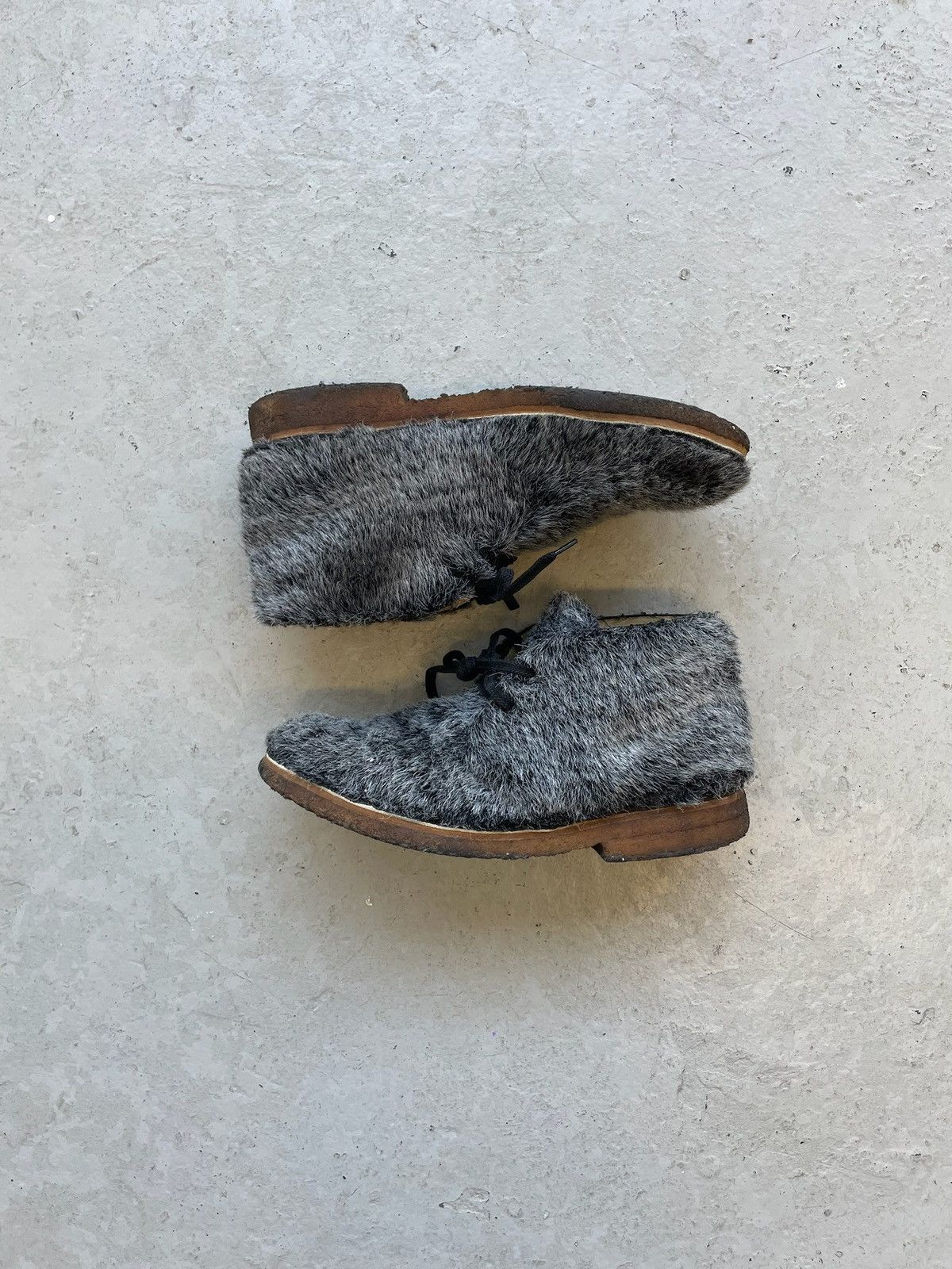 Comme Des Garcons Homme Plus Wool Shoes