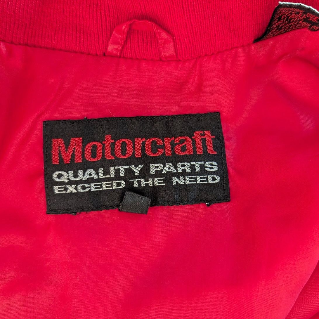 Vintage Vintage 1980s Motorcraft Racing Nascar Red Bomber Jacket Size US L / EU 52-54 / 3 - 7 Thumbnail