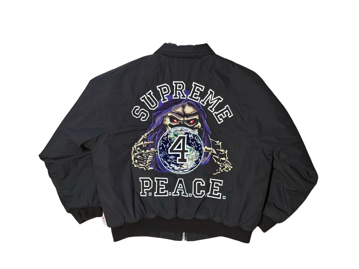 Supreme Supreme “4 P.E.A.C.E.” Work Jacket – Black (Size M) Size US M / EU 48-50 / 2 - 1 Thumbnail