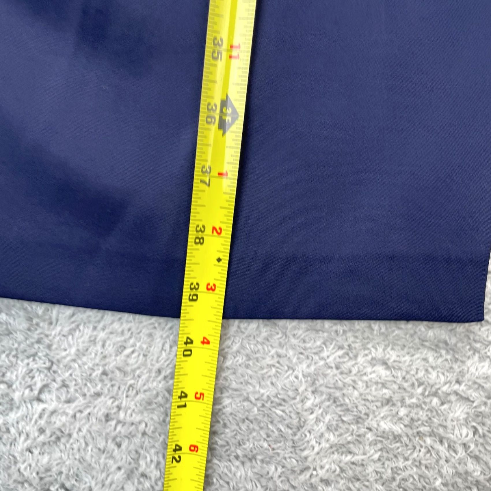 Quince Quince Pants Womens 6 Blue Dress Pleated Straight Leg Stretch Formal Office Wear Size 28" / US 6 / IT 42 - 6 Thumbnail