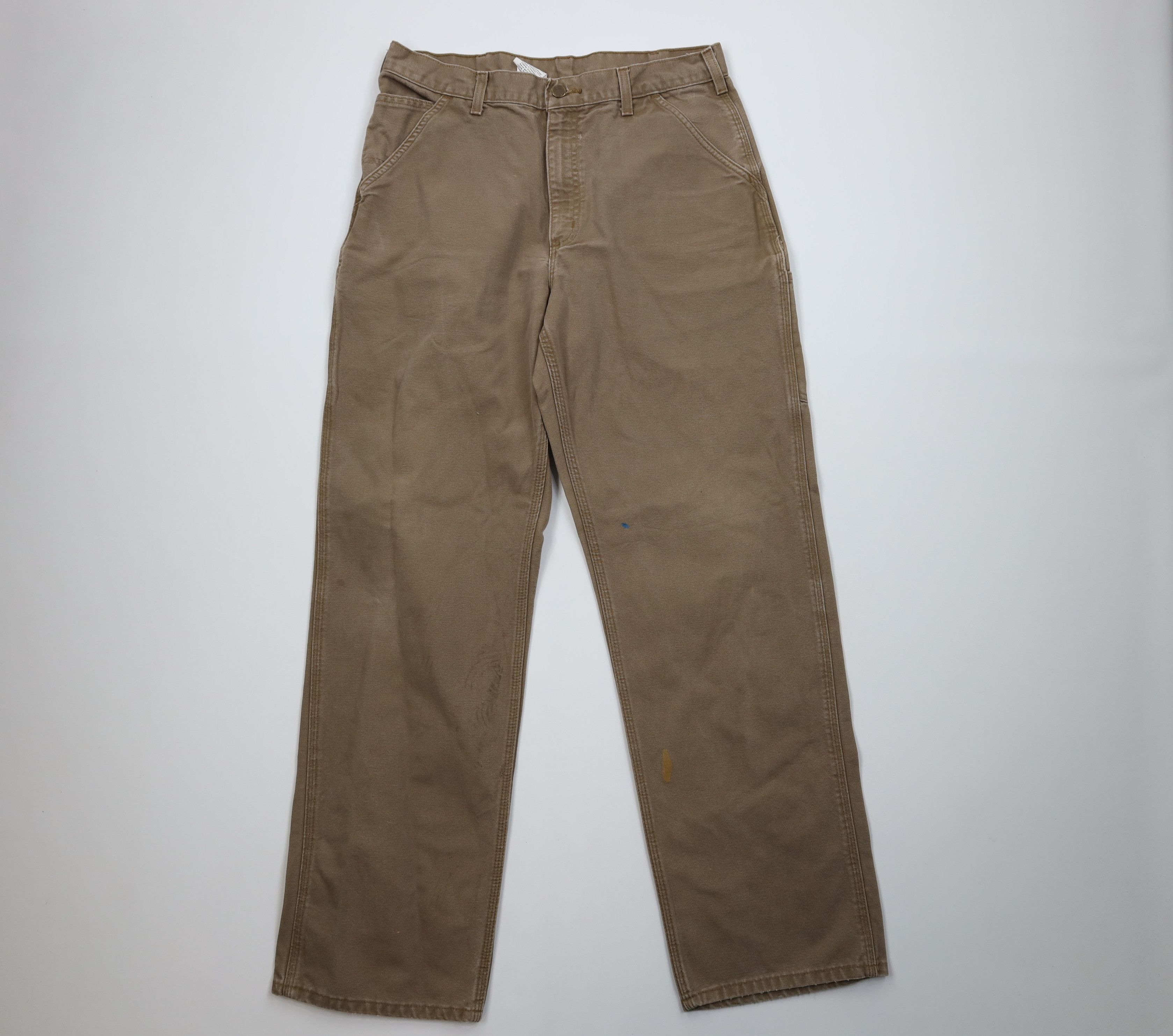 Carhartt Vintage Carhartt Canvas Dungaree Wide Leg Pants Canyon Brown Size US 32 / EU 48 - 1 Thumbnail