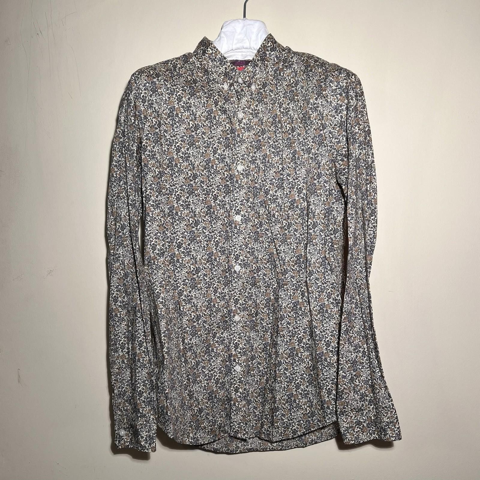 Supreme FW11 SUPREME LIBERTY ART FABRICS BROWN FLORAL L/S SHIRT Size US L / EU 52-54 / 3 - 1 Thumbnail