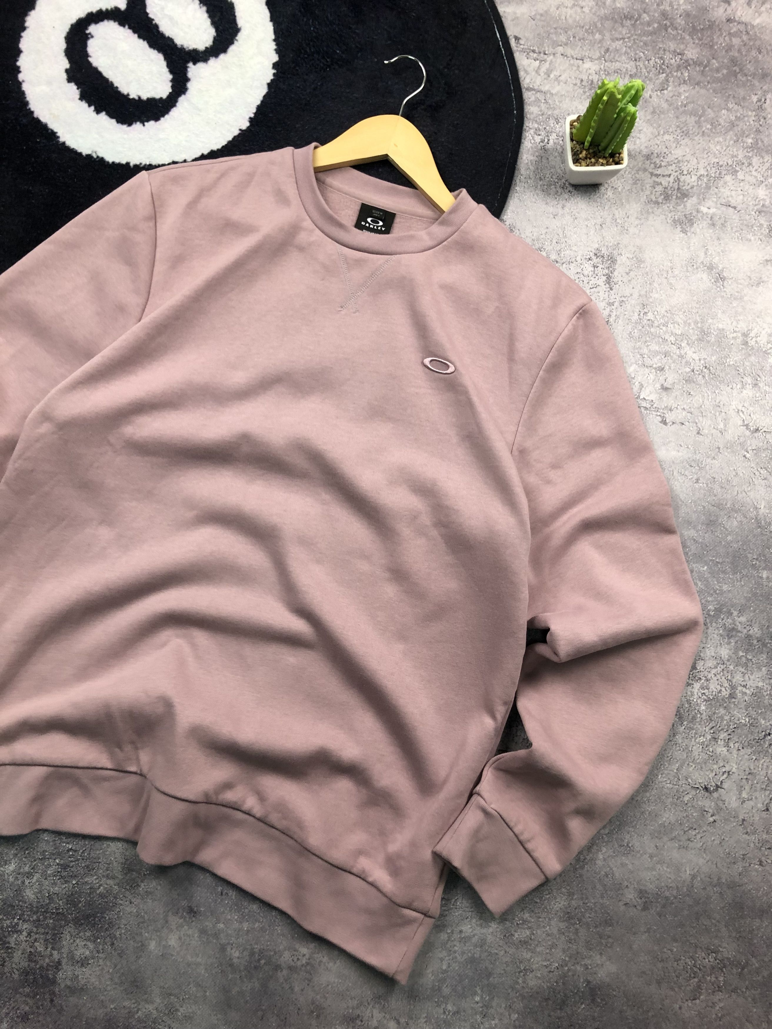 Oakley OAKLEY Mini Logo Hype Streetwear Longsleeve Sweatshirt Size US M / EU 48-50 / 2 - 2 Thumbnail